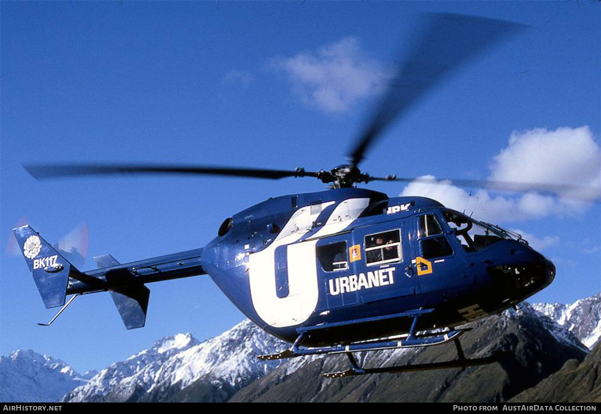 Aircraft Photo of ZK-HBK / HBK | MBB-Kawasaki BK-117B-2 | Urbanet | AirHistory.net #712817