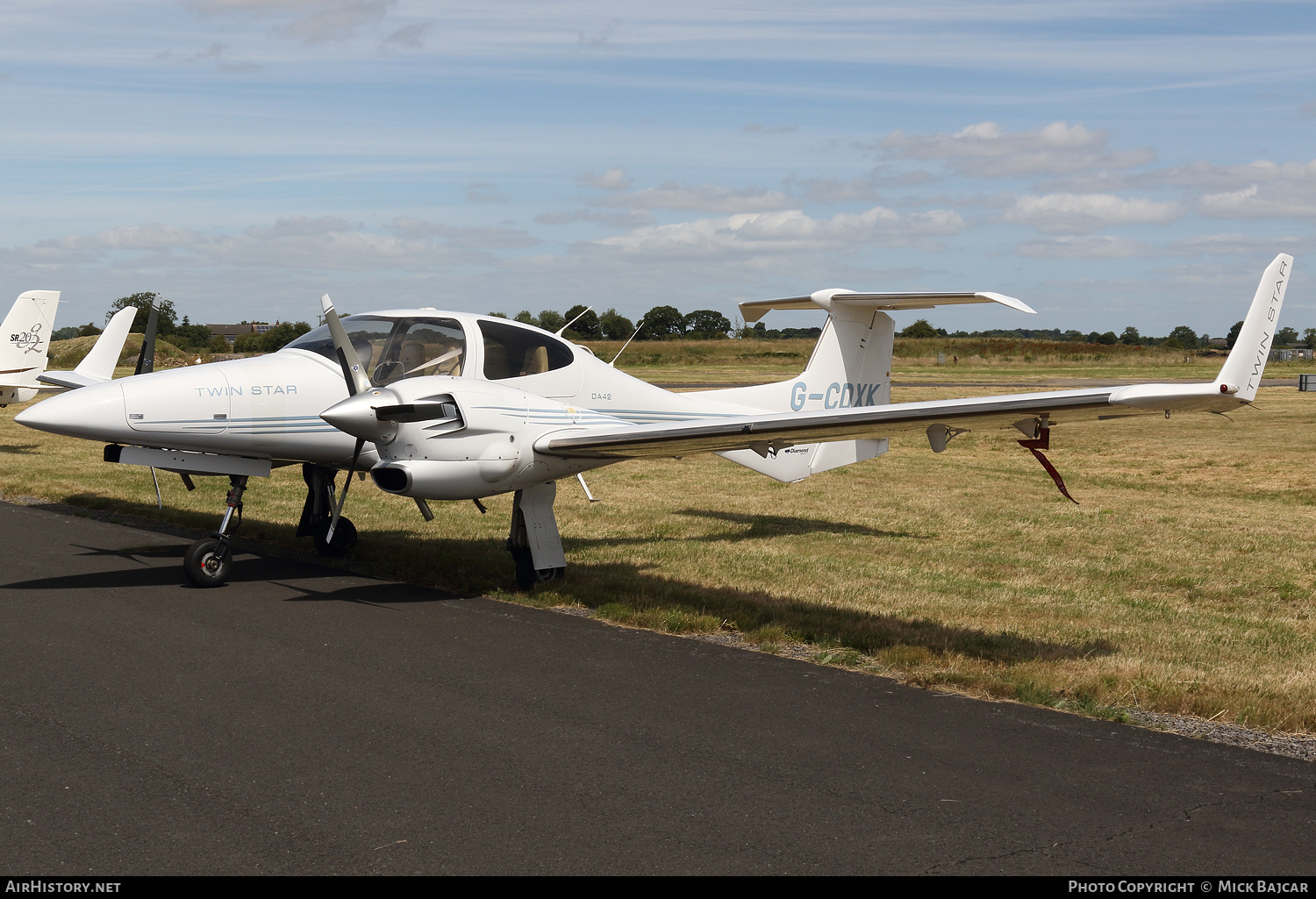 Aircraft Photo of G-CDXK | Diamond DA42 Twin Star | AirHistory.net #712823