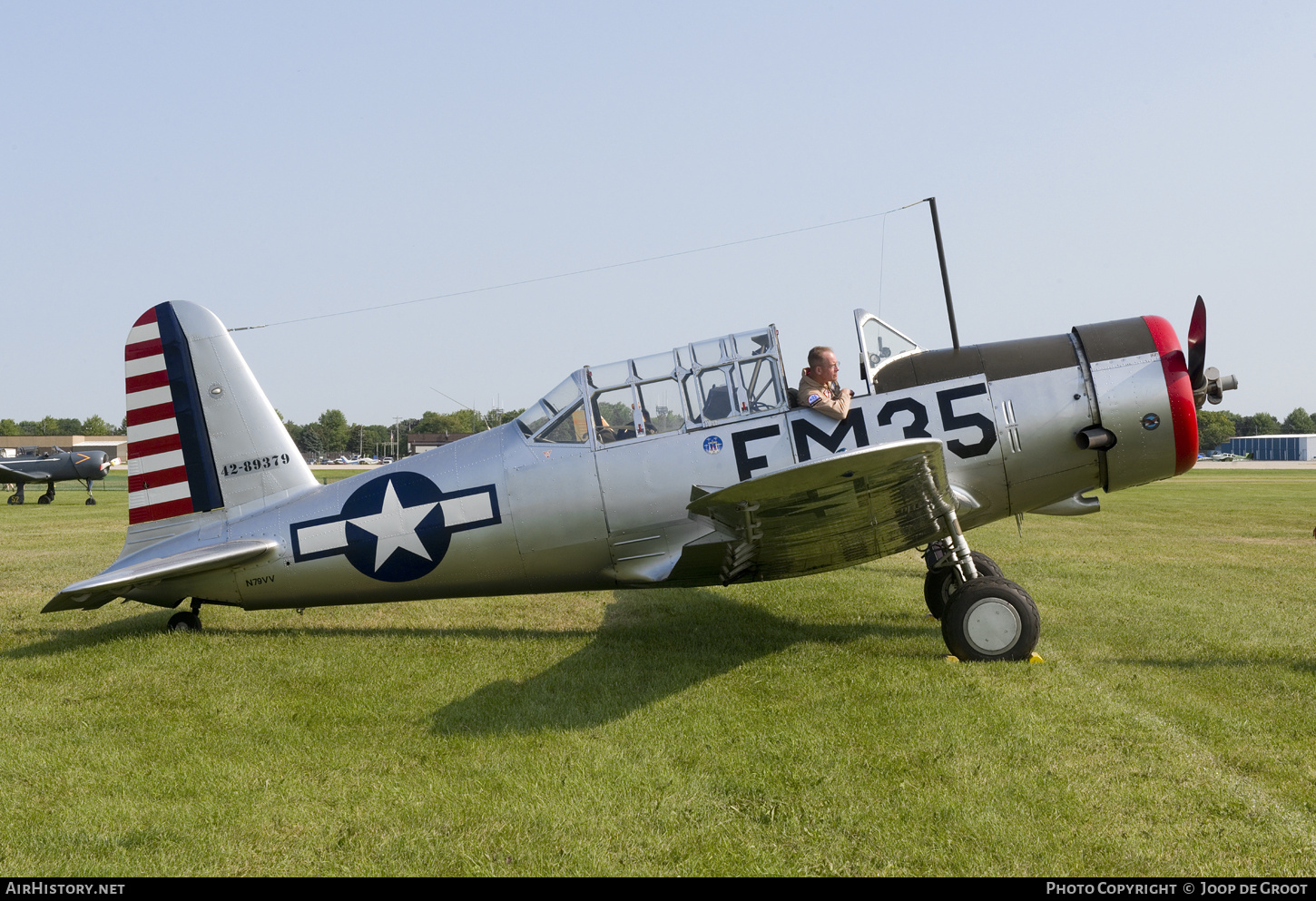 Aircraft Photo of N79VV / 42-89379 | Vultee BT-13A Valiant | USA - Air Force | AirHistory.net #712844