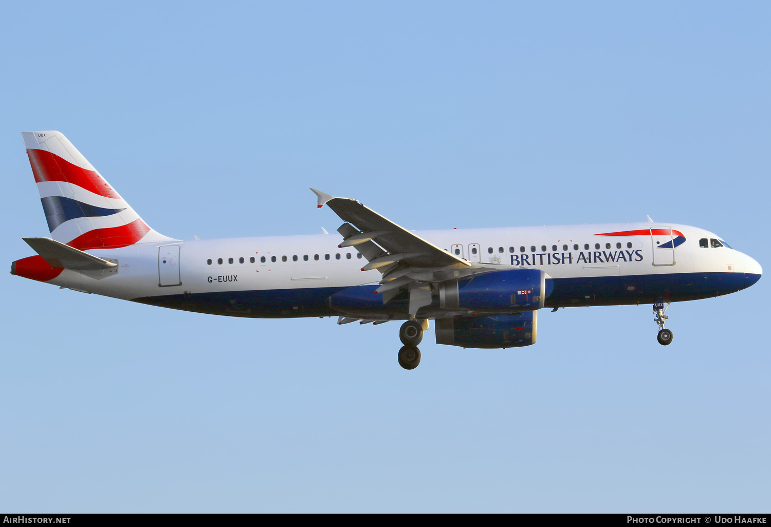 Aircraft Photo of G-EUUX | Airbus A320-232 | British Airways | AirHistory.net #712852