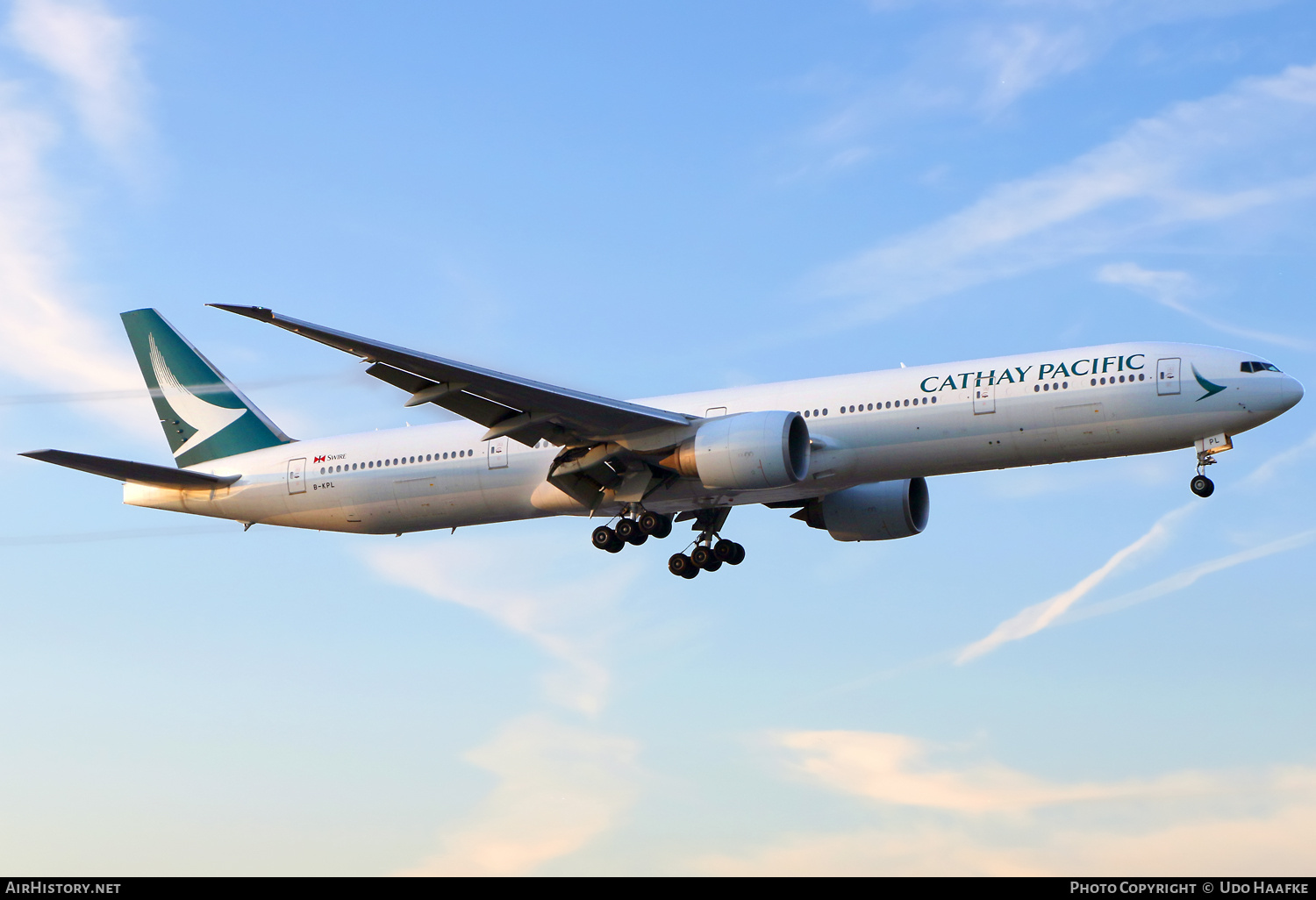 Aircraft Photo of B-KPL | Boeing 777-367/ER | Cathay Pacific Airways | AirHistory.net #712865