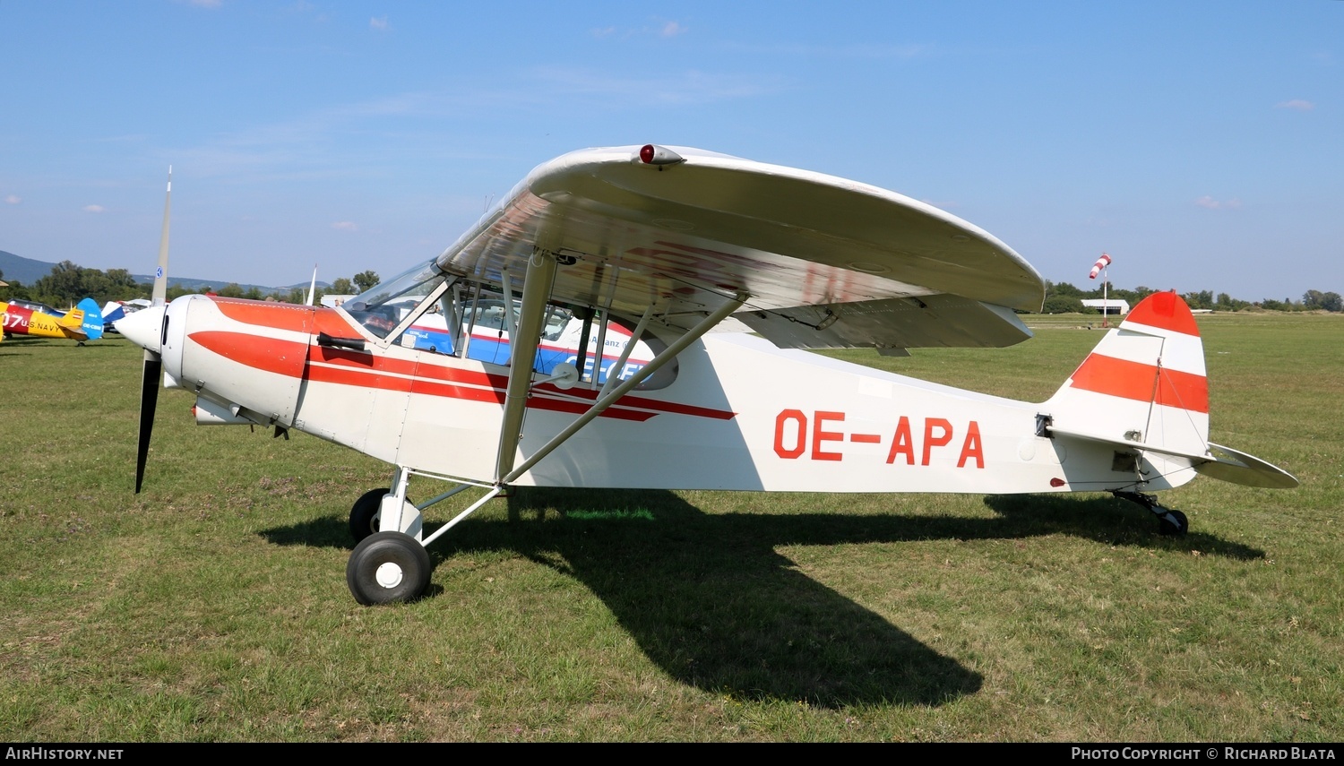 Aircraft Photo of OE-APA | Piper PA-18-150 Super Cub | AirHistory.net #712869