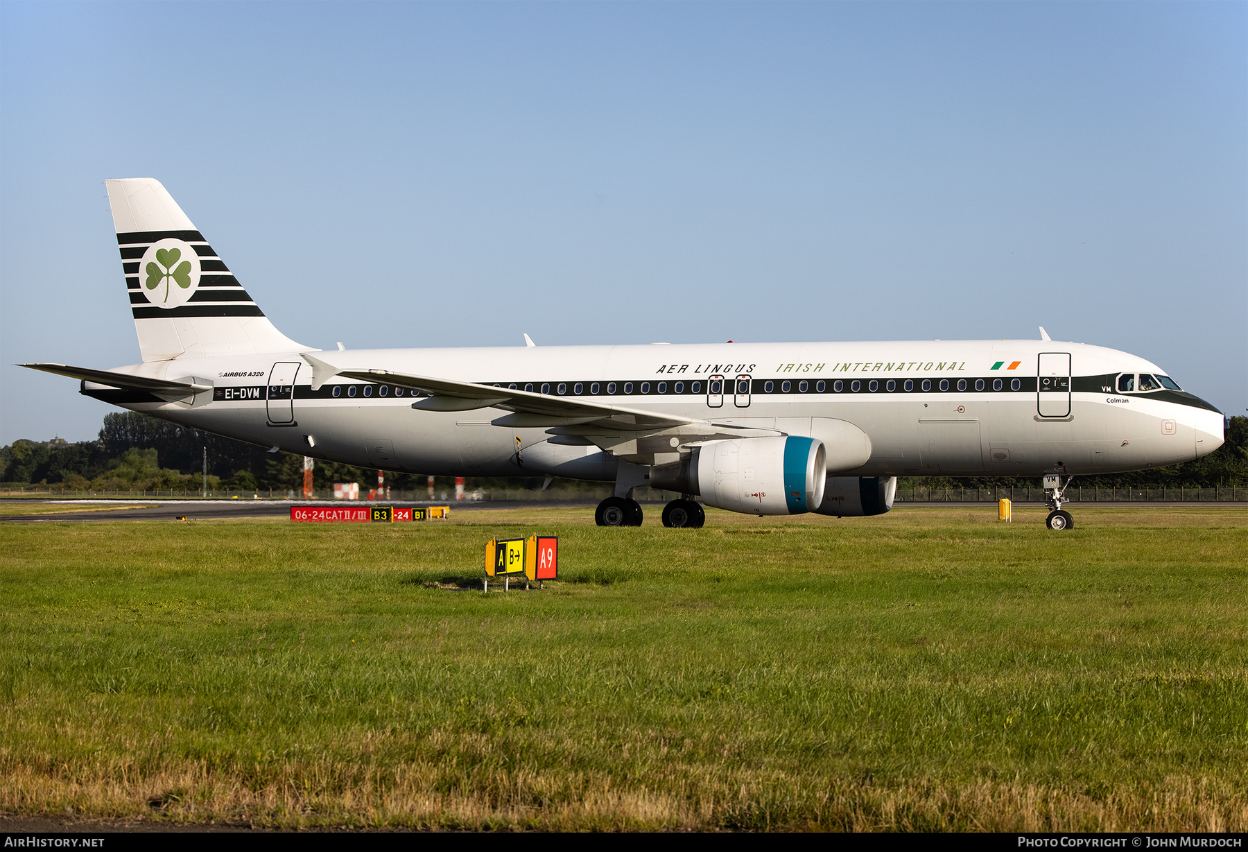 Aircraft Photo of EI-DVM | Airbus A320-214 | Aer Lingus | Aer Lingus - Irish International Airlines | AirHistory.net #712940