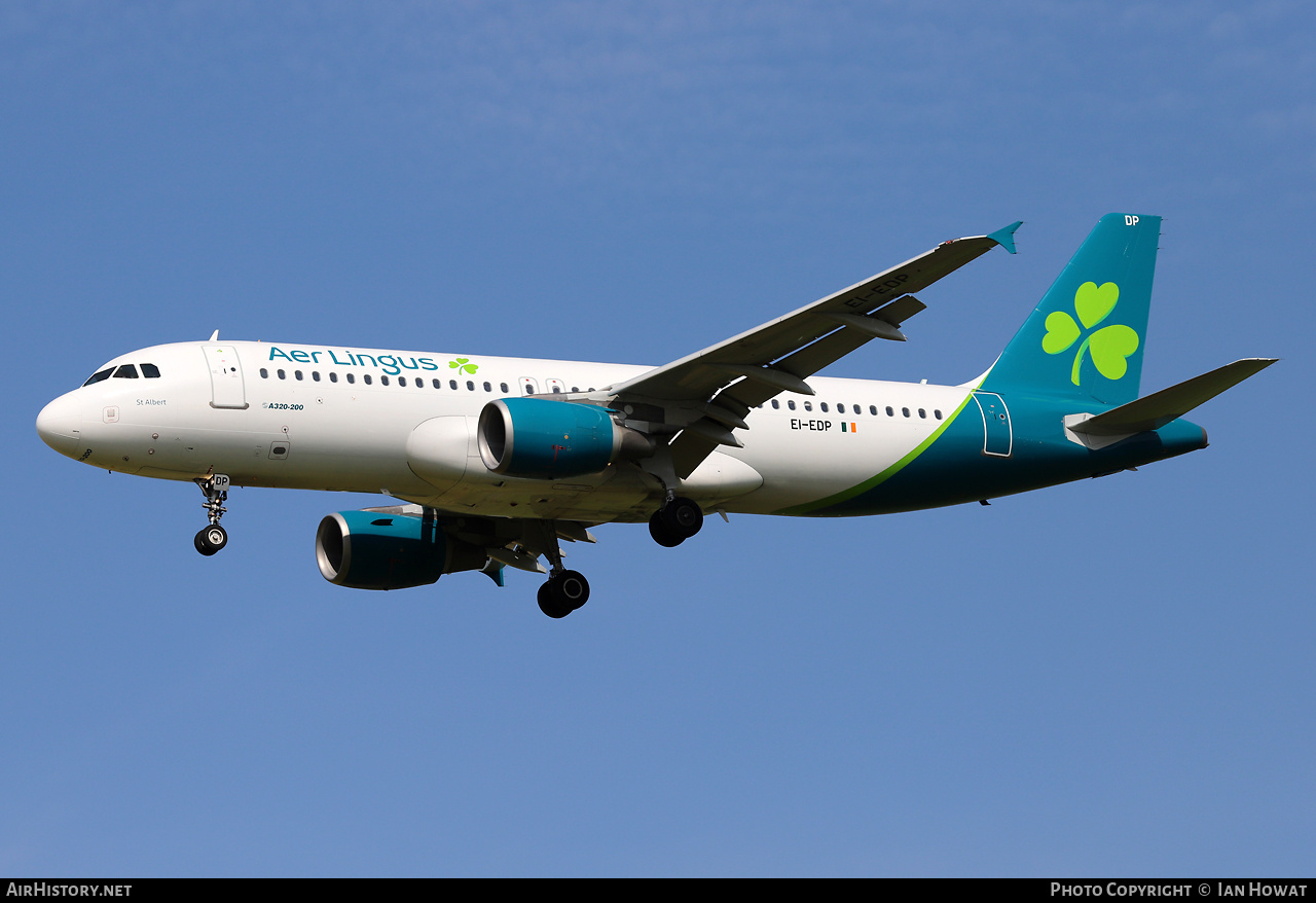 Aircraft Photo of EI-EDP | Airbus A320-214 | Aer Lingus | AirHistory.net #712963