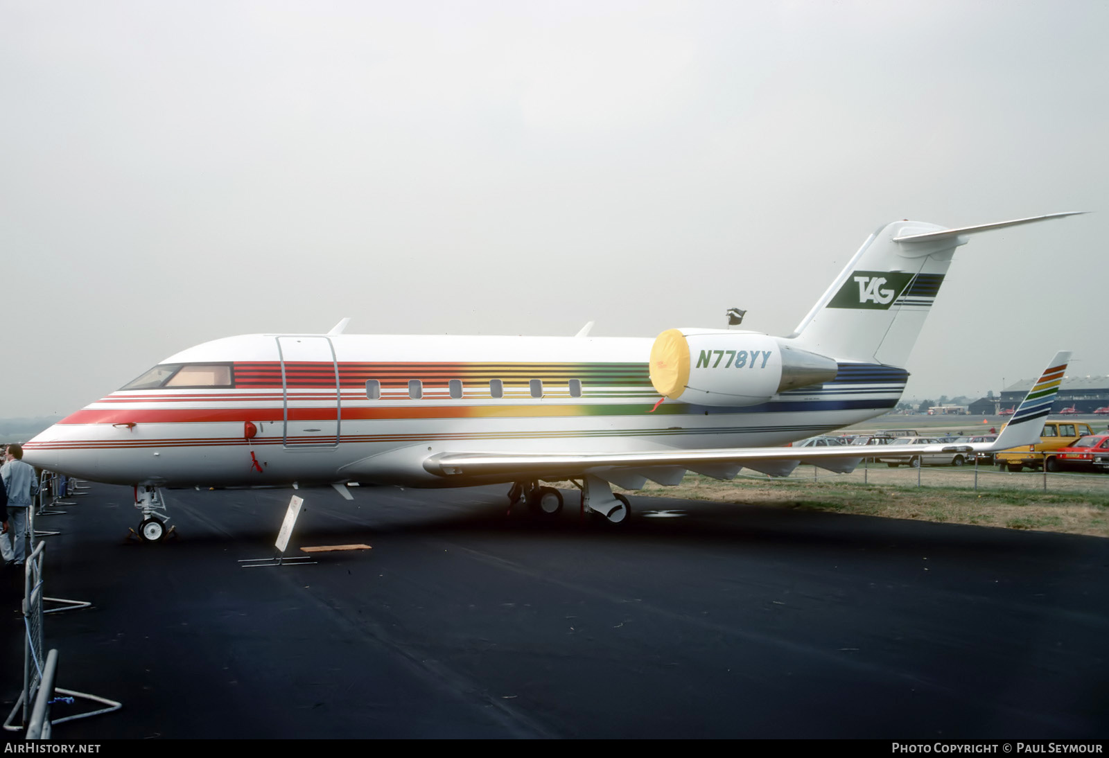 Aircraft Photo of N778YY | Canadair Challenger 601 (CL-600-2A12) | TAG Aviation | AirHistory.net #712978