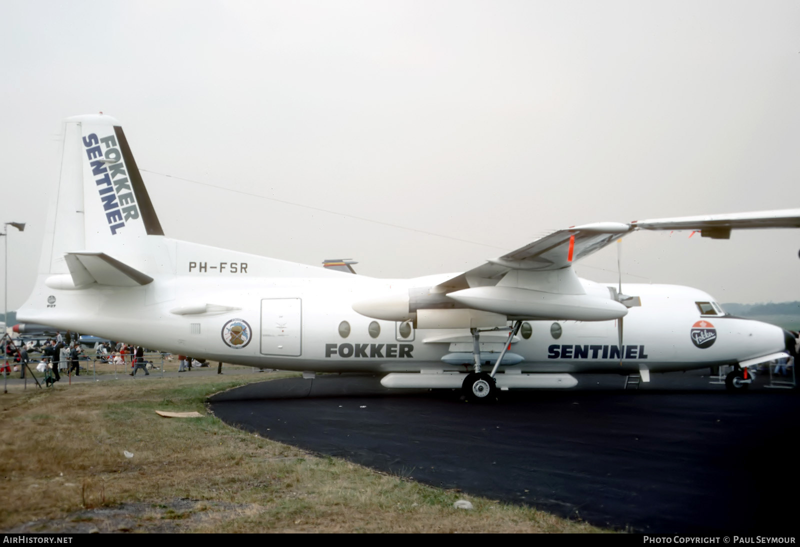 Aircraft Photo of PH-FSR | Fokker F27-400M Sentinel | Fokker | AirHistory.net #712999