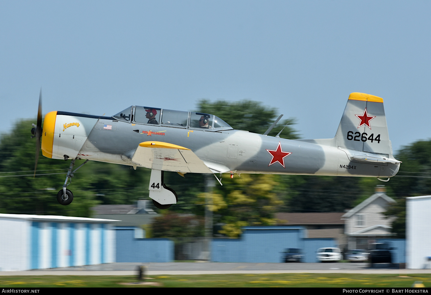 Aircraft Photo of N4294X / 62644 | Nanchang CJ-6A | Soviet Union - Air Force | AirHistory.net #713007