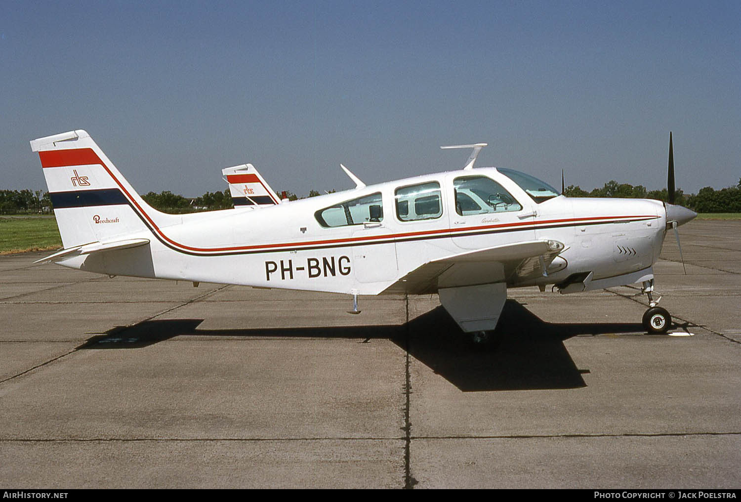 Aircraft Photo of PH-BNG | Beech F33C Bonanza | Rijksluchtvaartschool - RLS | AirHistory.net #713035