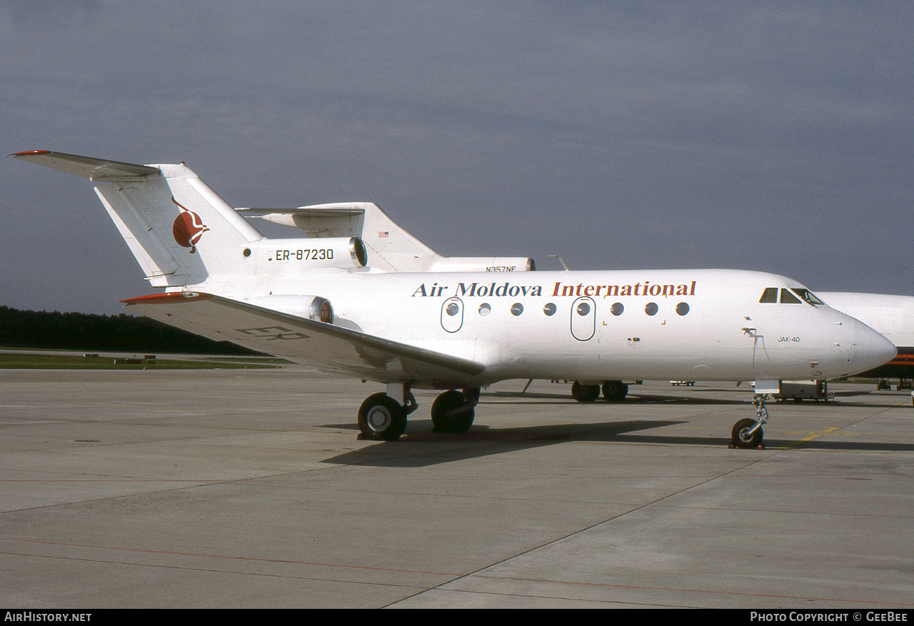 Aircraft Photo of ER-87230 | Yakovlev Yak-40 | Air Moldova International | AirHistory.net #713046