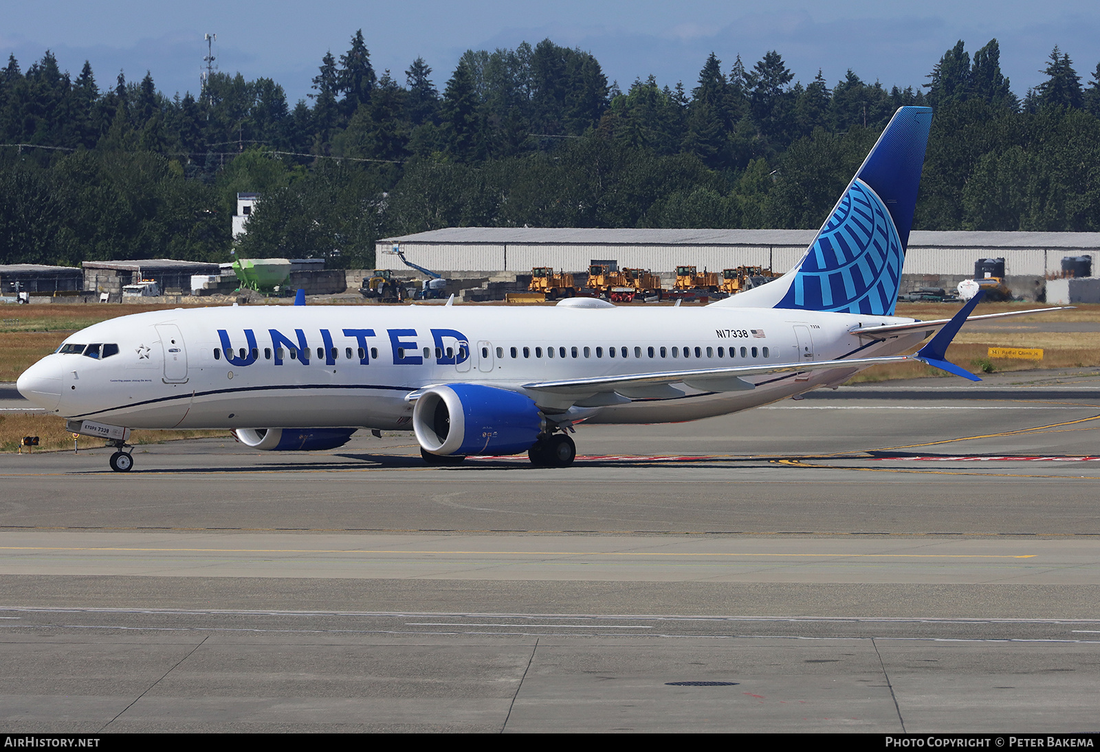 Aircraft Photo of N17338 | Boeing 737-8 Max 8 | United Airlines | AirHistory.net #713068