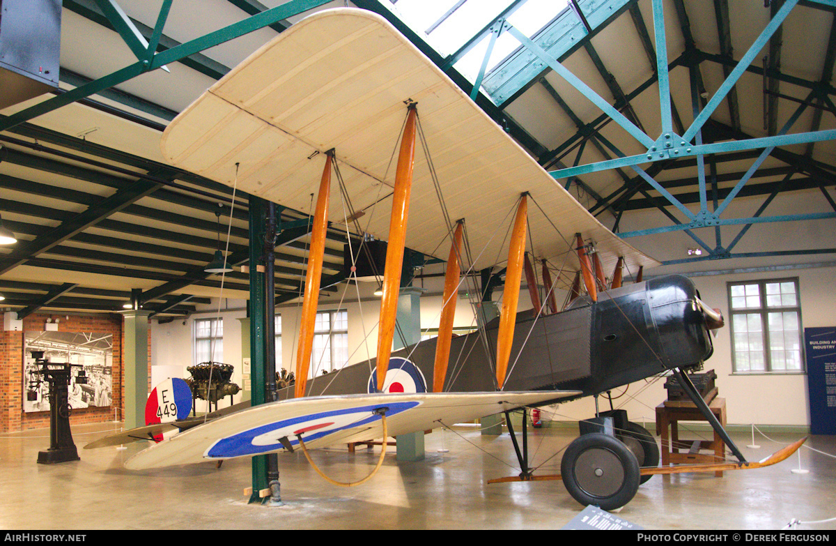 Aircraft Photo of E449 | Avro 504K | UK - Air Force | AirHistory.net #713082