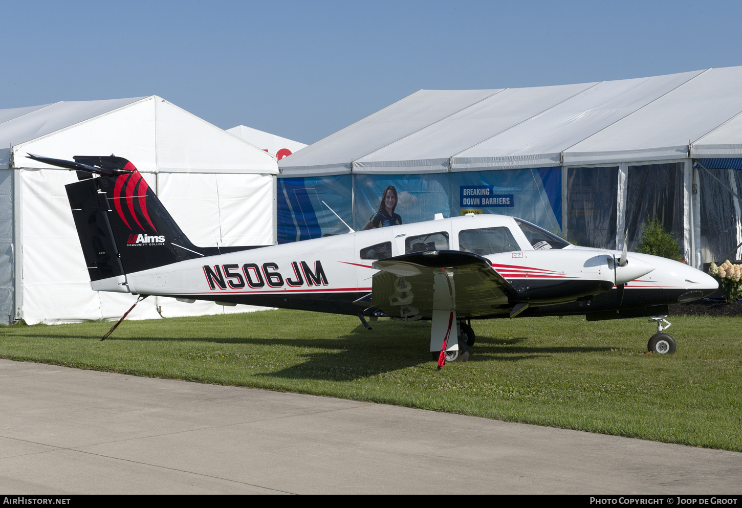 Aircraft Photo of N506JM | Piper PA-44-180 Seminole | Aims Community College | AirHistory.net #713095