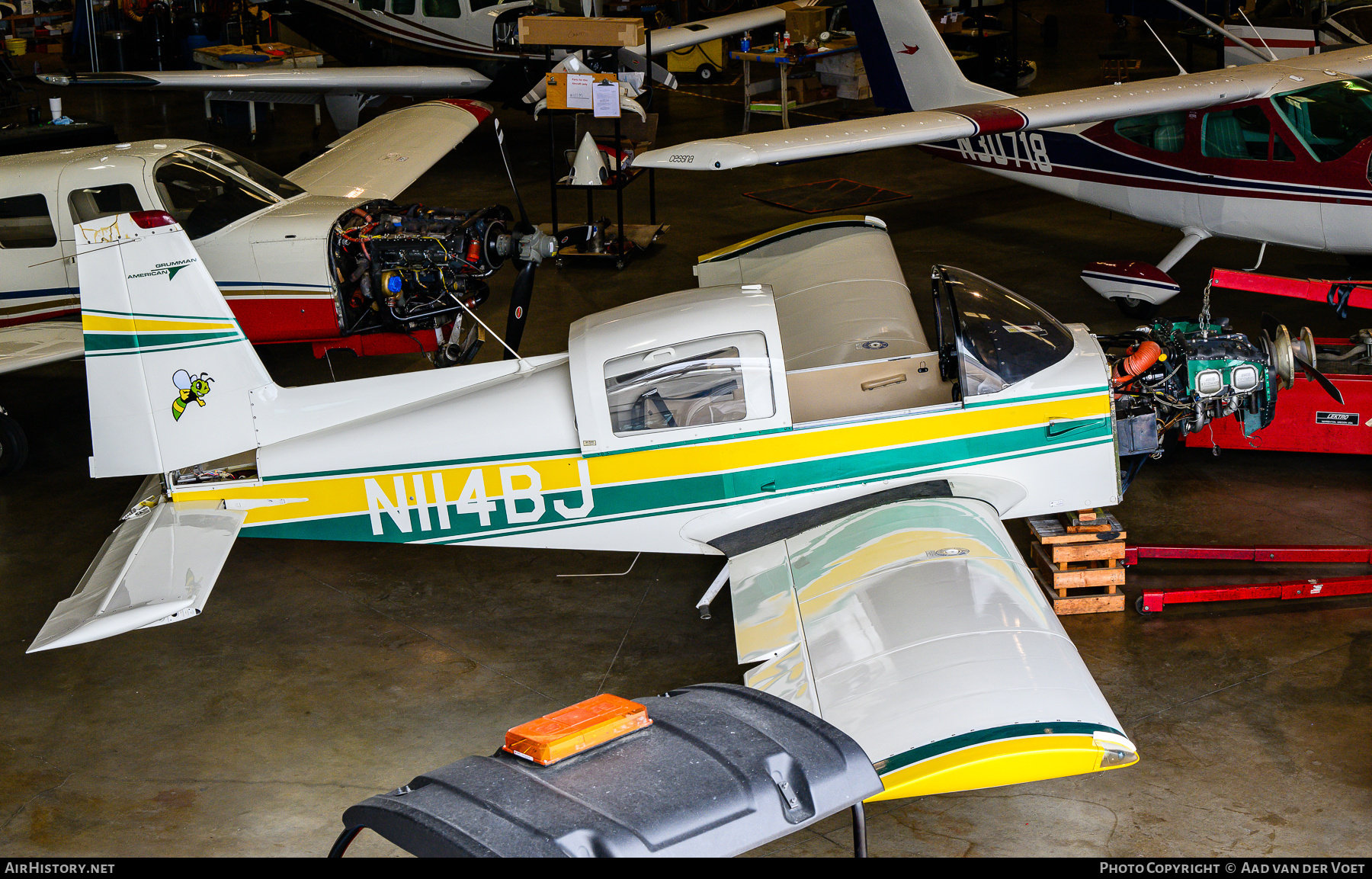 Aircraft Photo of N114BJ | Grumman American AA-5B Tiger | AirHistory.net #713121