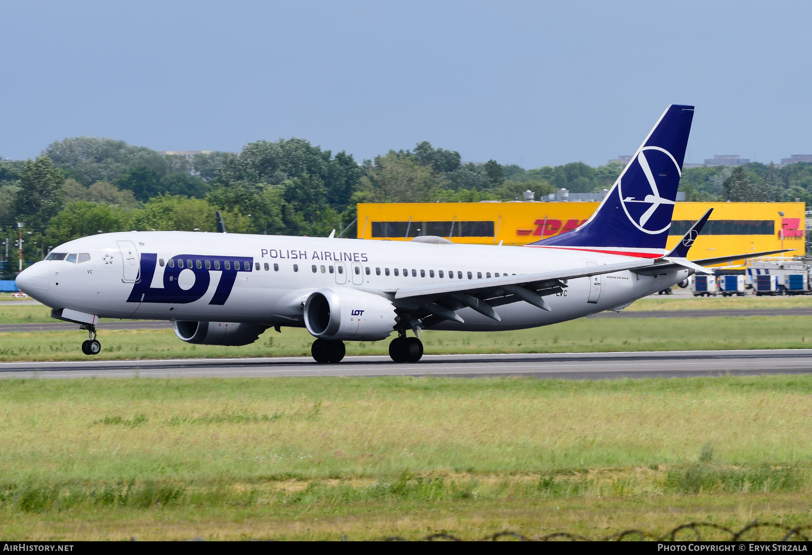 Aircraft Photo of SP-LVC | Boeing 737-8 Max 8 | LOT Polish Airlines - Polskie Linie Lotnicze | AirHistory.net #713126