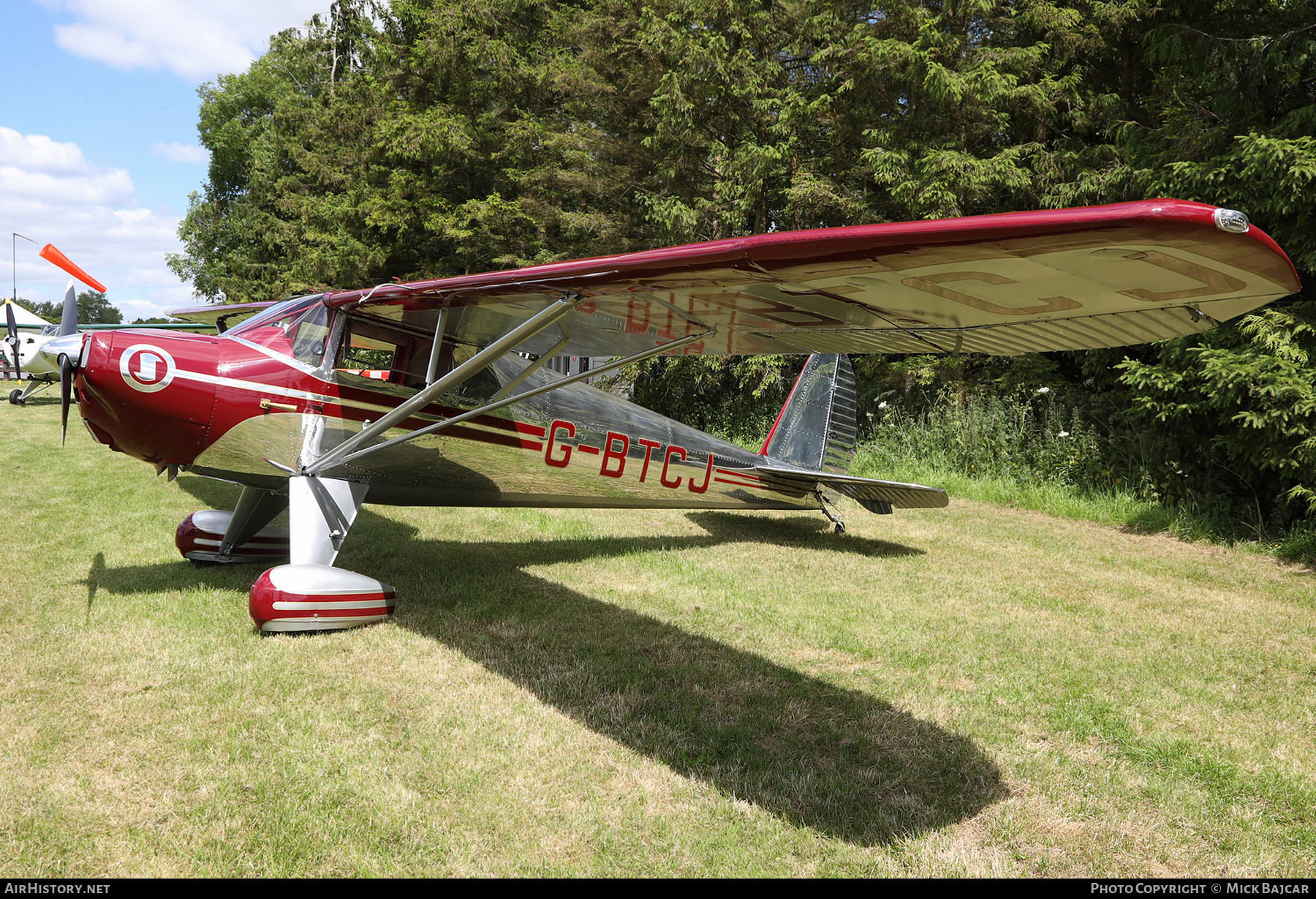 Aircraft Photo of G-BTCJ | Luscombe 8E Silvaire Deluxe | AirHistory.net #713131