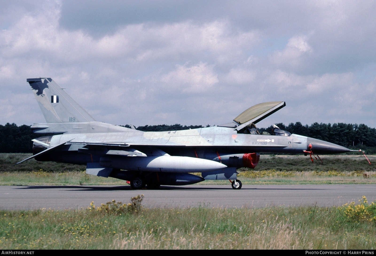 Aircraft Photo of 119 | General Dynamics F-16C Fighting Falcon | Greece - Air Force | AirHistory.net #713137