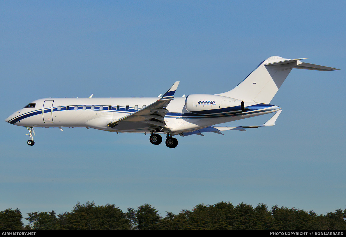 Aircraft Photo of N995ML | Bombardier Global Express XRS (BD-700-1A10) | AirHistory.net #713143