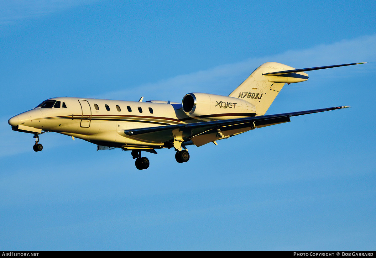 Aircraft Photo of N780XJ | Cessna 750 Citation X | AirHistory.net #713146