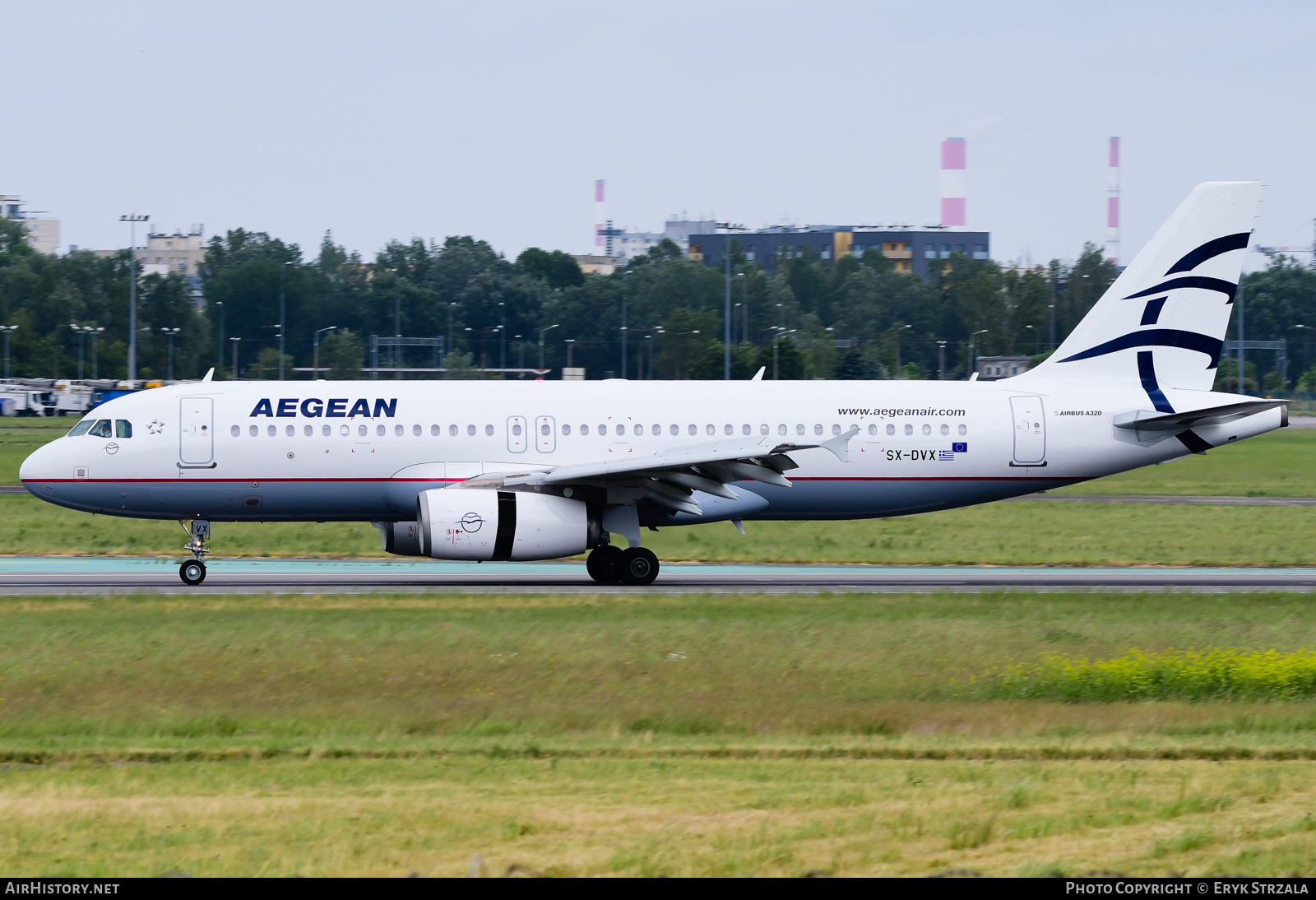 Aircraft Photo of SX-DVX | Airbus A320-232 | Aegean Airlines | AirHistory.net #713147
