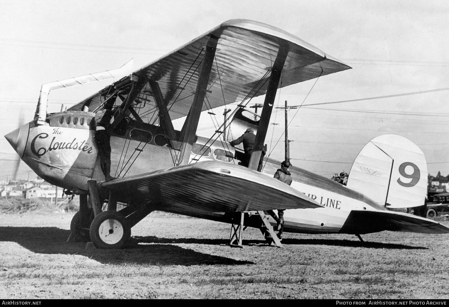 Aircraft Photo of 9 | Douglas Cloudster | Los Angeles -San Diego Air Line | AirHistory.net #713149