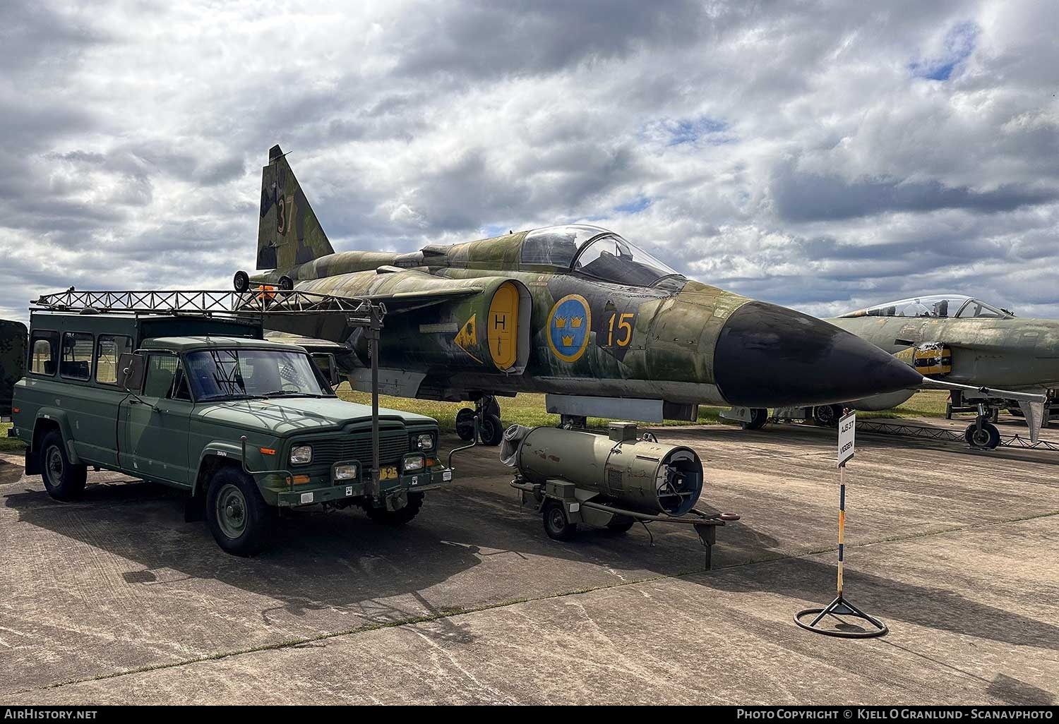 Aircraft Photo of 37067 | Saab AJ37 Viggen | Sweden - Air Force | AirHistory.net #713165