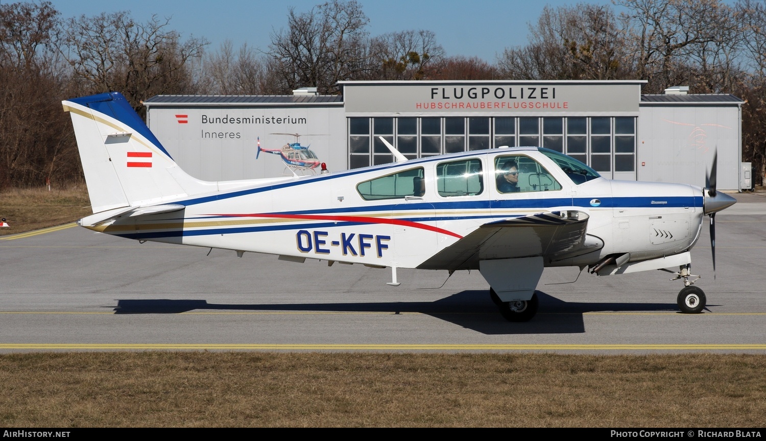 Aircraft Photo of OE-KFF | Beech F33A Bonanza | AirHistory.net #713202