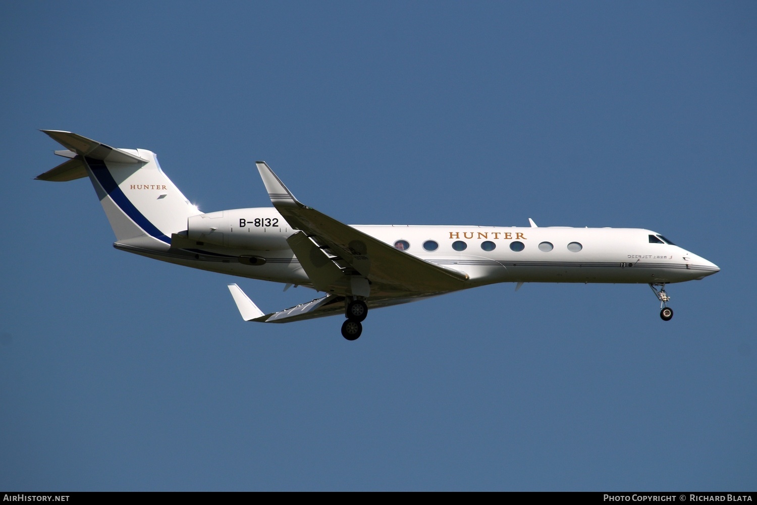 Aircraft Photo of B-8132 | Gulfstream Aerospace G-V-SP Gulfstream G550 | Deer Jet | AirHistory.net #713206