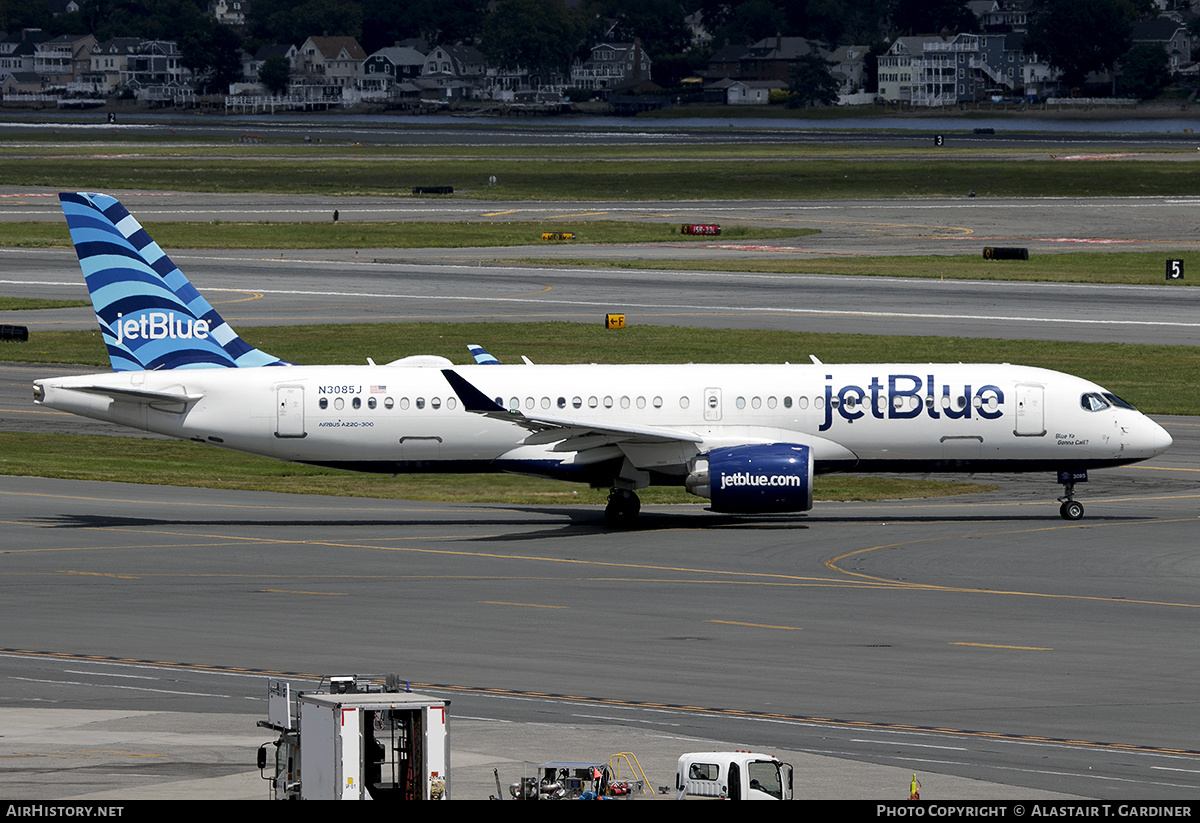 Aircraft Photo of N3085J | Airbus A220-300 (BD-500-1A11) | JetBlue Airways | AirHistory.net #713212