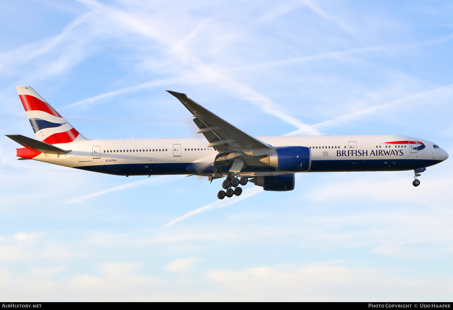 Aircraft Photo of G-STBJ | Boeing 777-336/ER | British Airways | AirHistory.net #713225