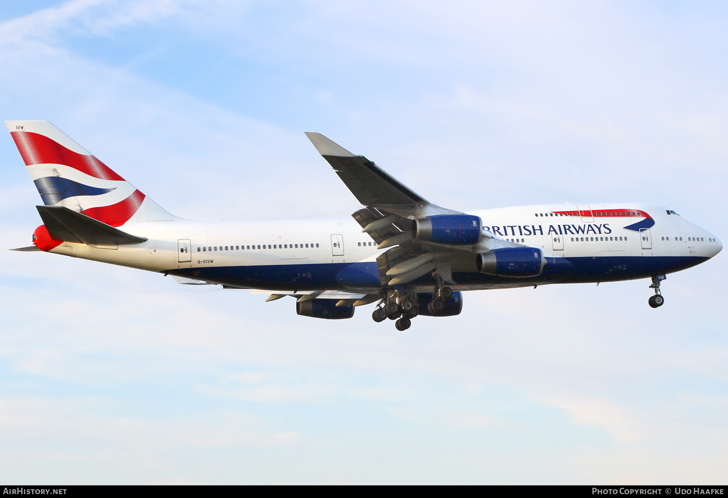 Aircraft Photo of G-CIVW | Boeing 747-436 | British Airways | AirHistory.net #713236