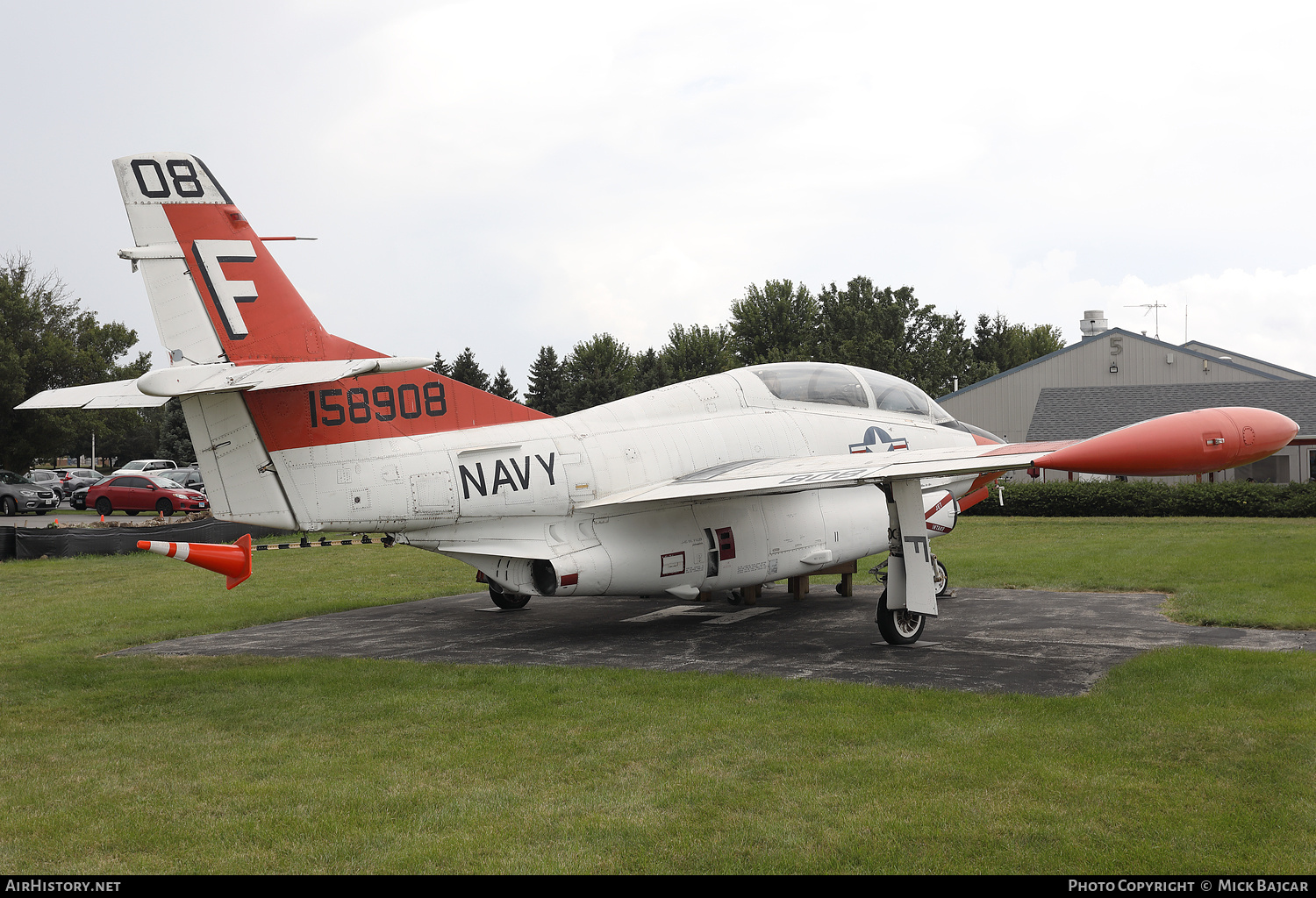 Aircraft Photo of 158908 | North American Rockwell T-2C Buckeye | USA - Navy | AirHistory.net #713246