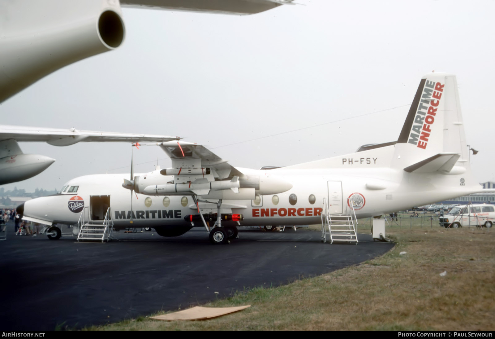 Aircraft Photo of PH-FSY | Fokker F27-200ME Friendship | Fokker | AirHistory.net #713260