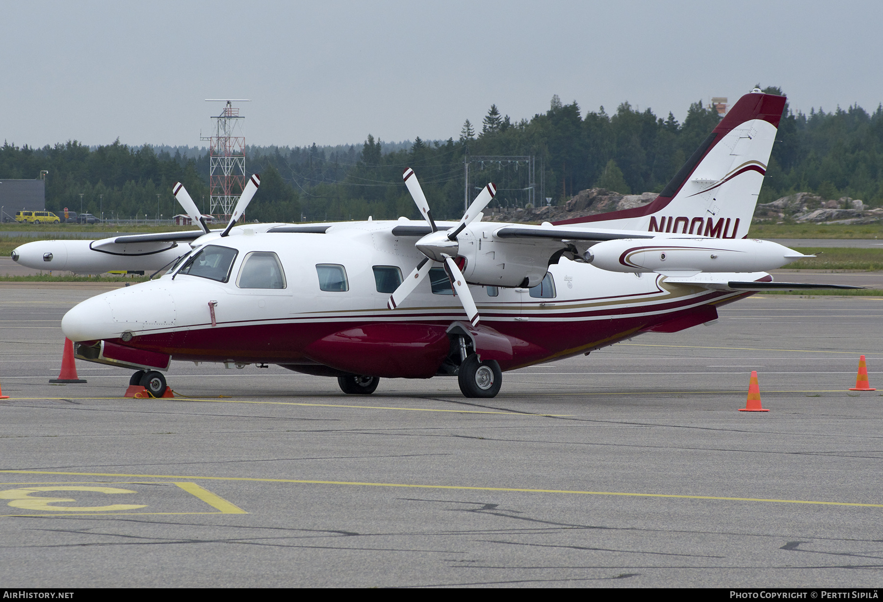 Aircraft Photo of N100MU | Mitsubishi MU-2 Marquise (MU-2B-60) | AirHistory.net #713262