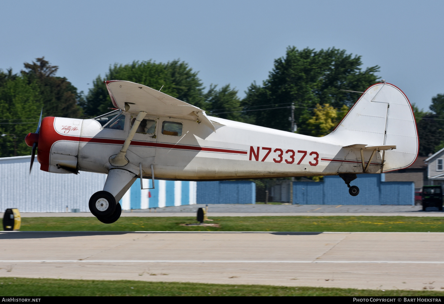 Aircraft Photo of N73373 | Stinson V77 | AirHistory.net #713279