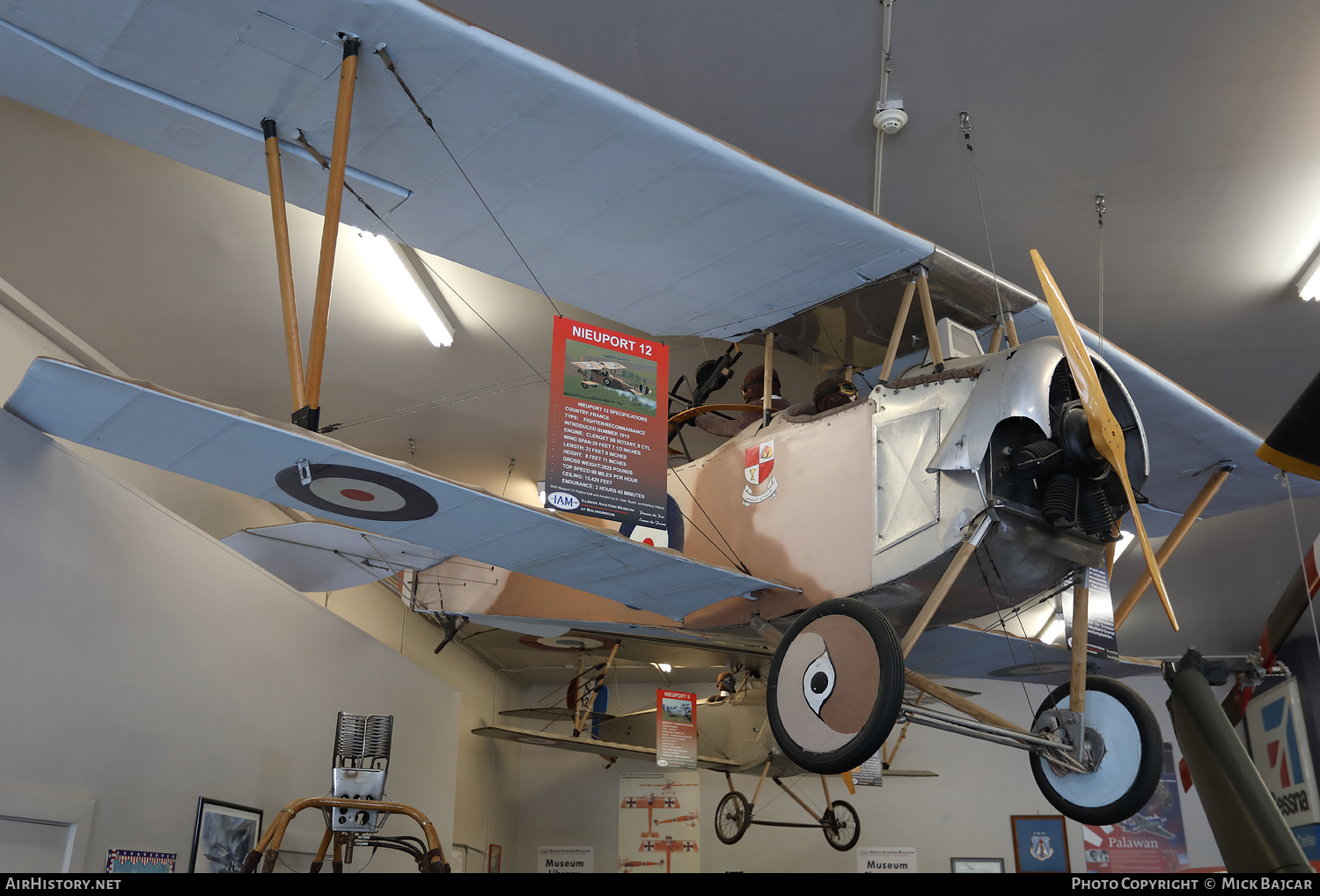 Aircraft Photo of No Reg / N317LS | Nieuport 12 (Replica) | UK - Air Force | AirHistory.net #713284