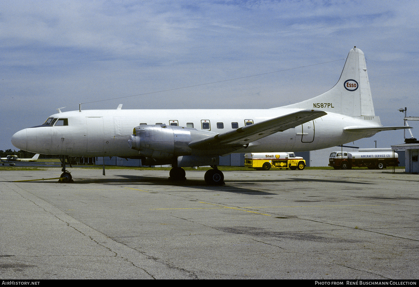 Aircraft Photo of N587PL | Convair 580 | Esso | AirHistory.net #713301