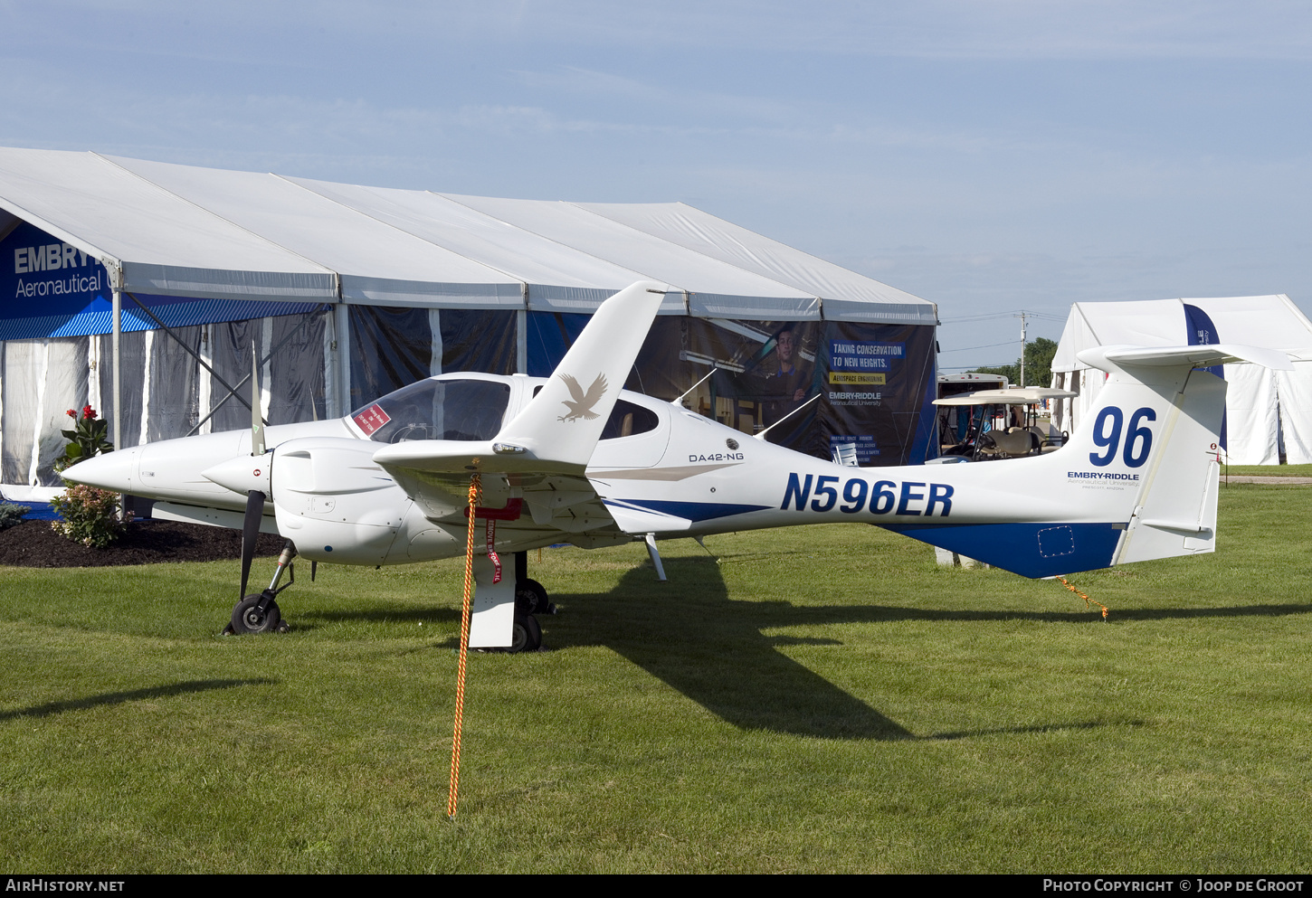 Aircraft Photo of N596ER | Diamond DA42 NG Twin Star | Embry-Riddle Aeronautical University | AirHistory.net #713317