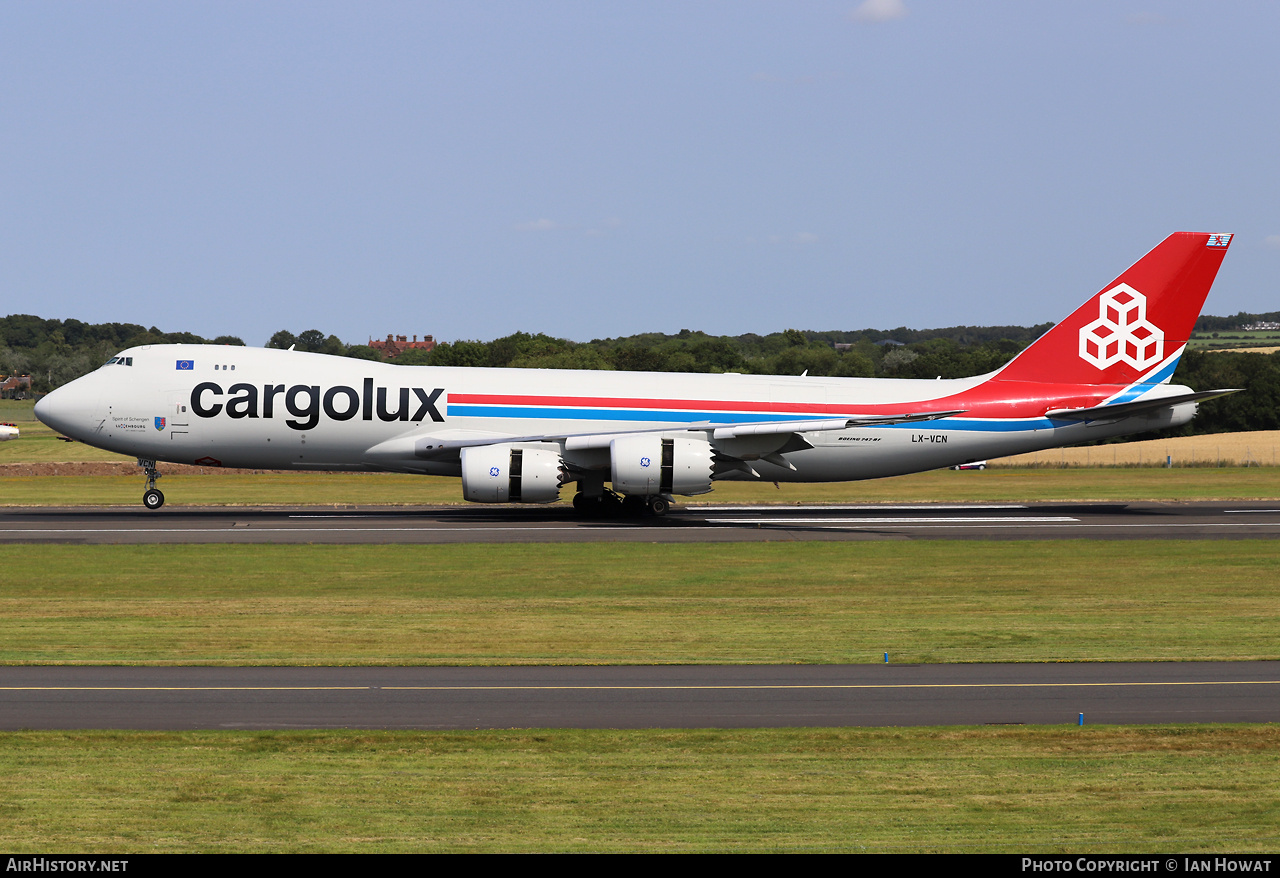 Aircraft Photo of LX-VCN | Boeing 747-8R7F/SCD | Cargolux | AirHistory.net #713328
