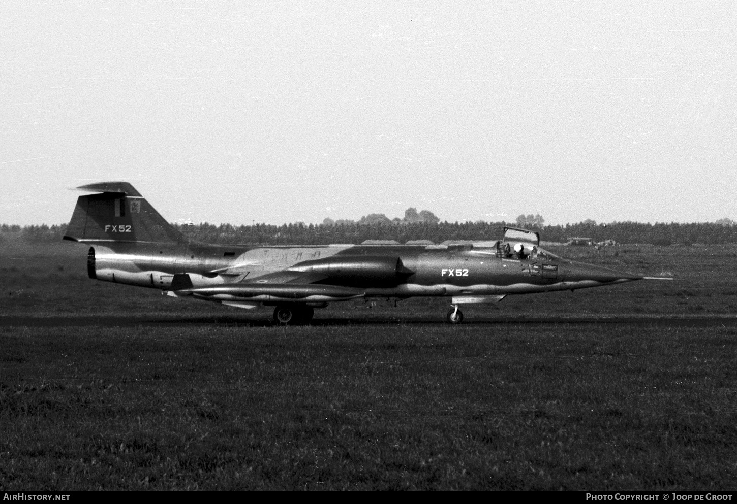 Aircraft Photo of FX52 | Lockheed F-104G Starfighter | Belgium - Air Force | AirHistory.net #713342