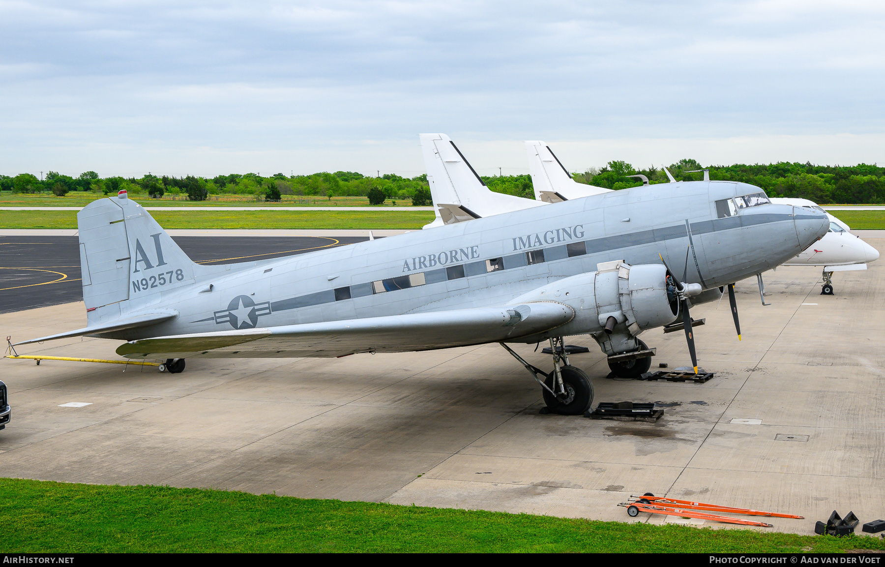Aircraft Photo of N92578 | Douglas DC-3(C) | Airborne Imaging | USA - Air Force | AirHistory.net #713354