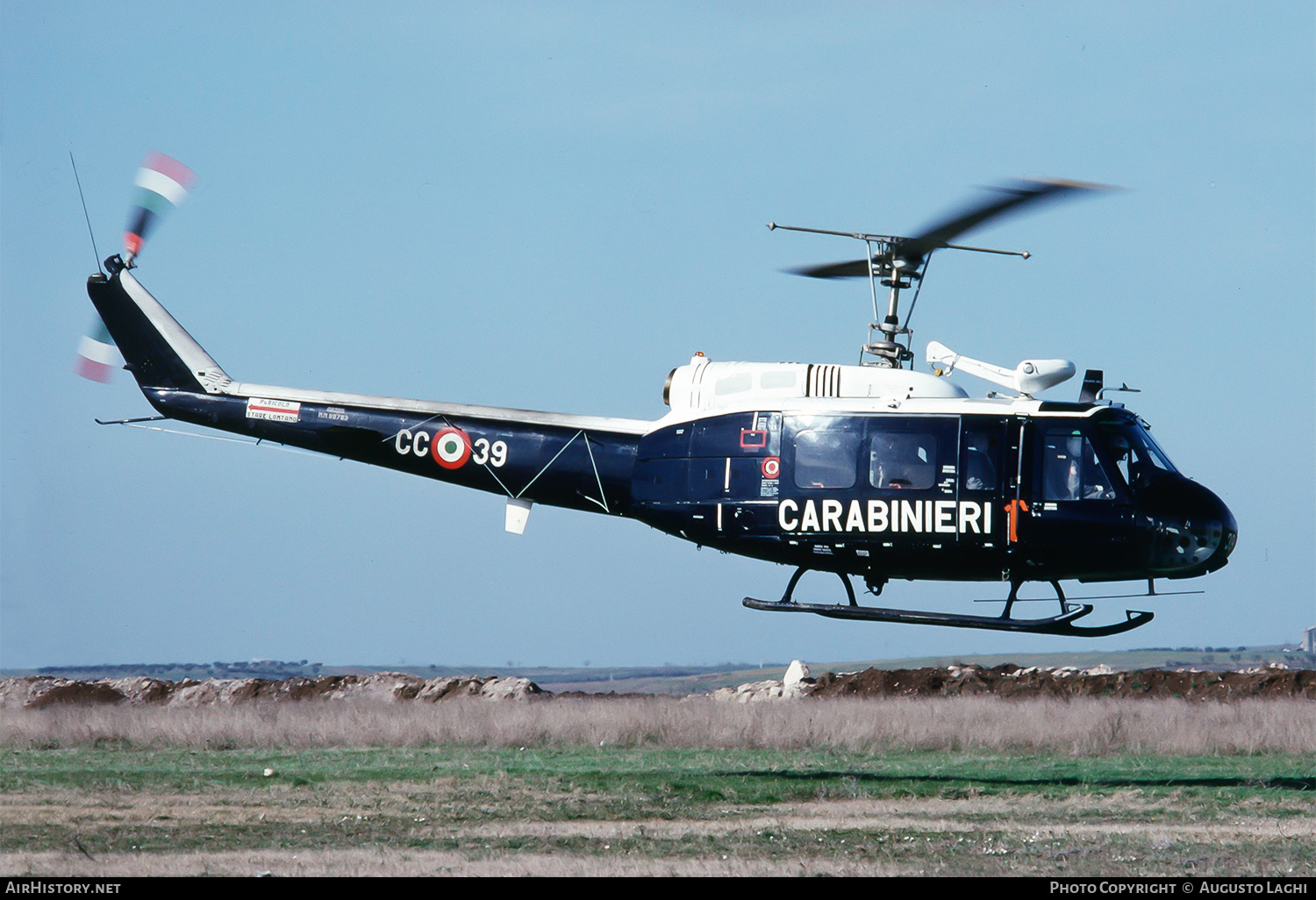 Aircraft Photo of MM80783 | Agusta AB-205A-1 | Italy - Carabinieri | AirHistory.net #713379