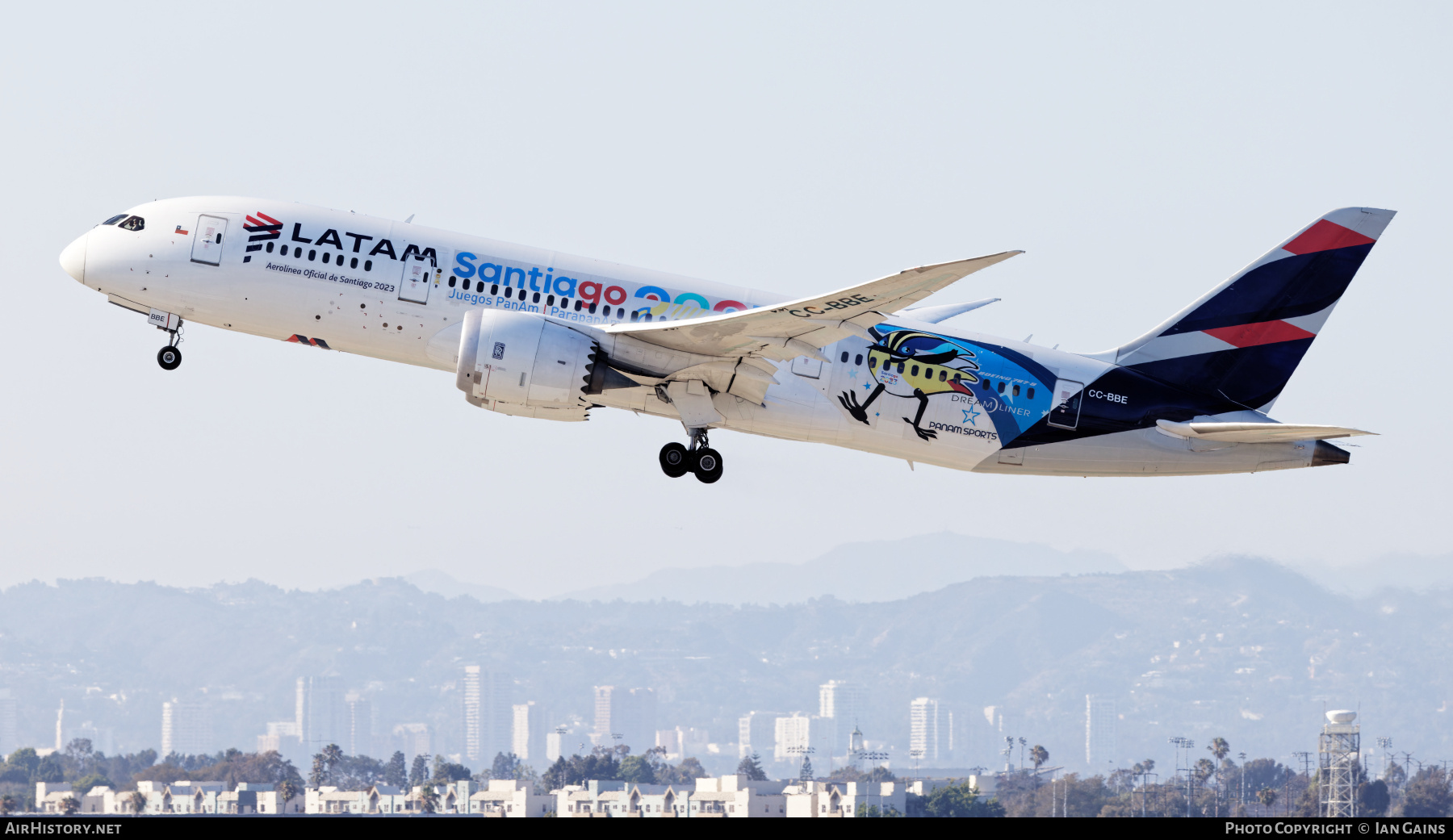 Aircraft Photo of CC-BBE | Boeing 787-8 Dreamliner | LATAM Airlines | AirHistory.net #713383