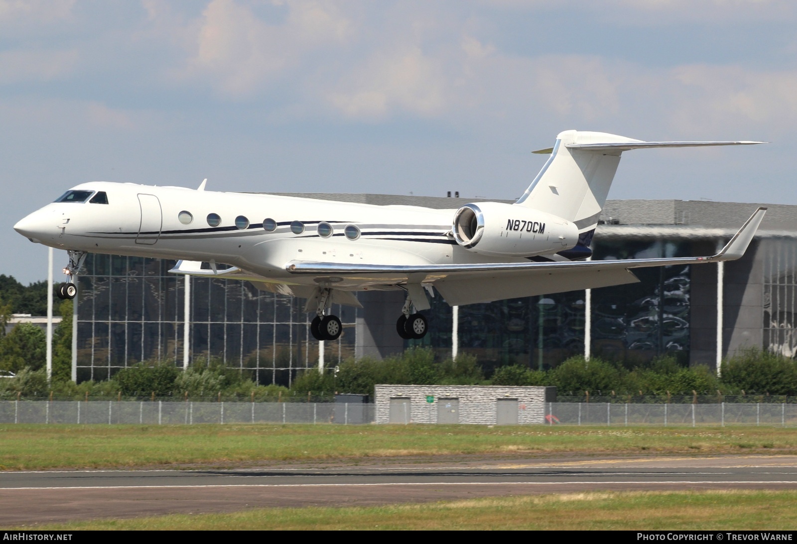 Aircraft Photo of N870CM | Gulfstream Aerospace C-37B Gulfstream G550 (G-V-SP) | AirHistory.net #713384