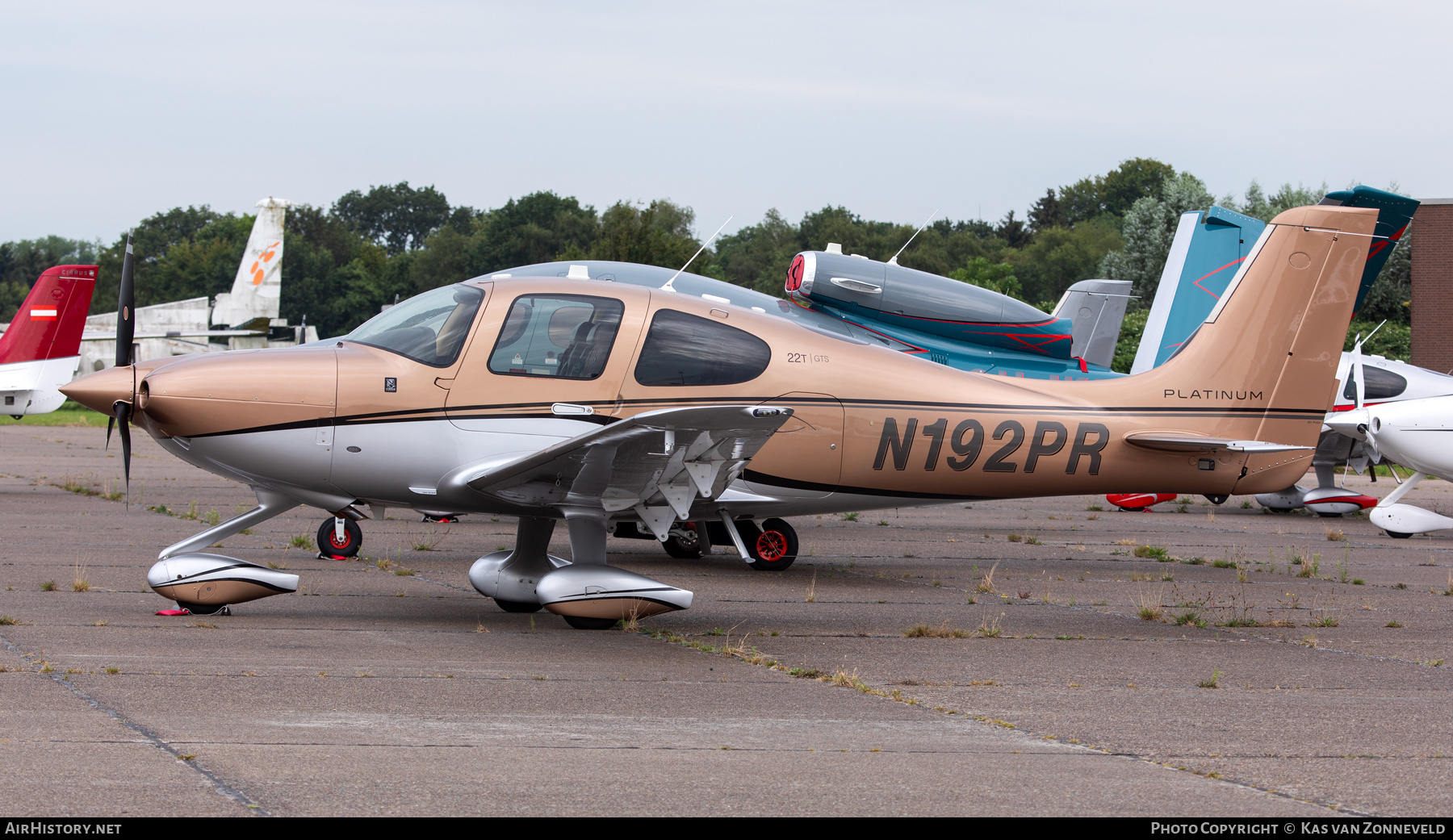 Aircraft Photo of N192PR | Cirrus SR-22T G5-GTS Platinum | AirHistory.net #713411