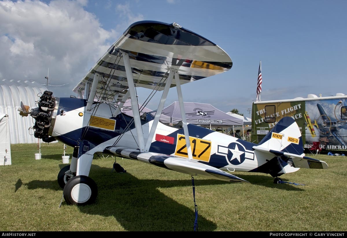 Aircraft Photo of N747Q | Boeing PT-27 Kaydet (D75N1) | USA - Navy | AirHistory.net #713422