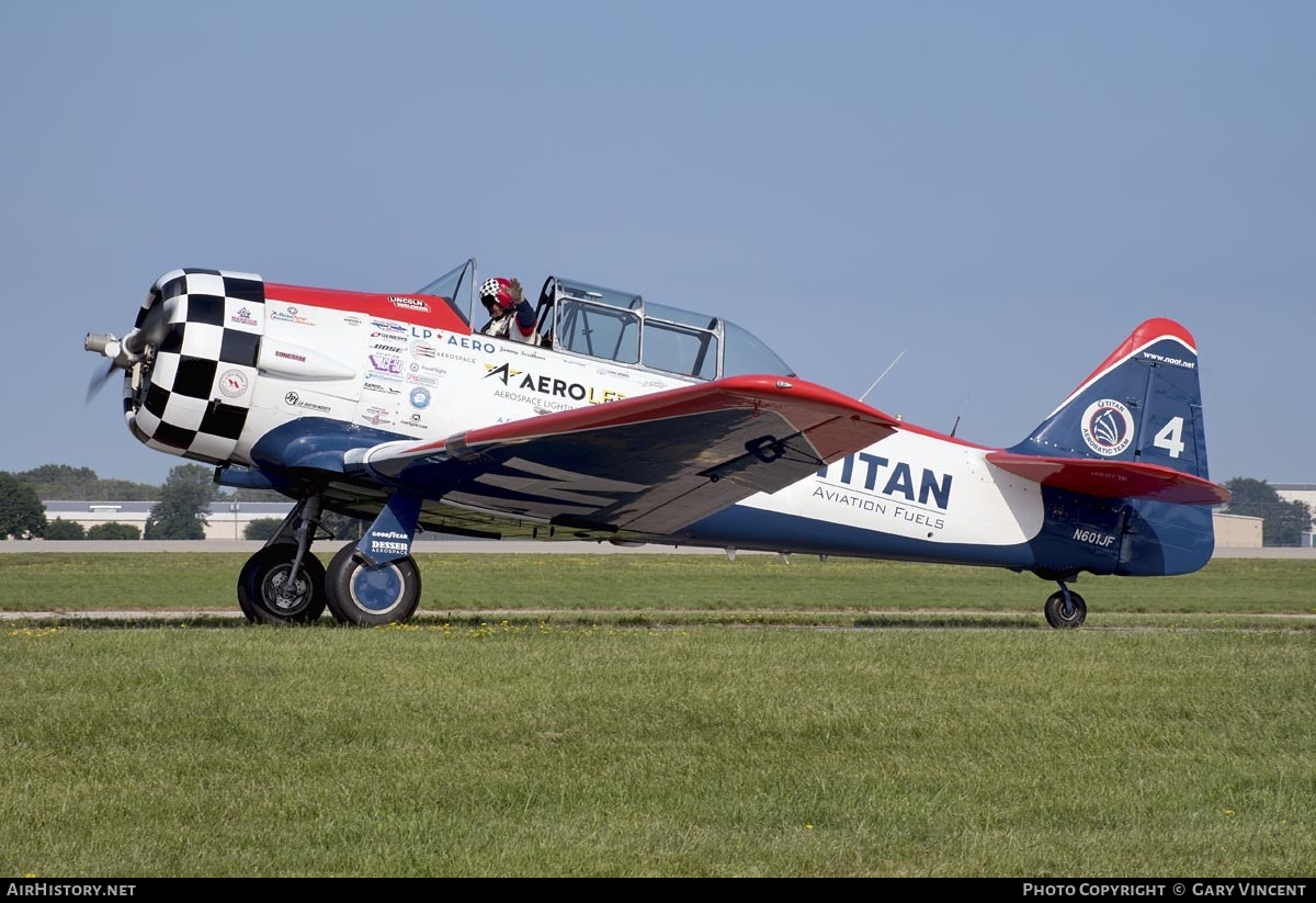 Aircraft Photo of N601JF | North American AT-6C Harvard IIA | Titan Aerobatic Team | AirHistory.net #713435