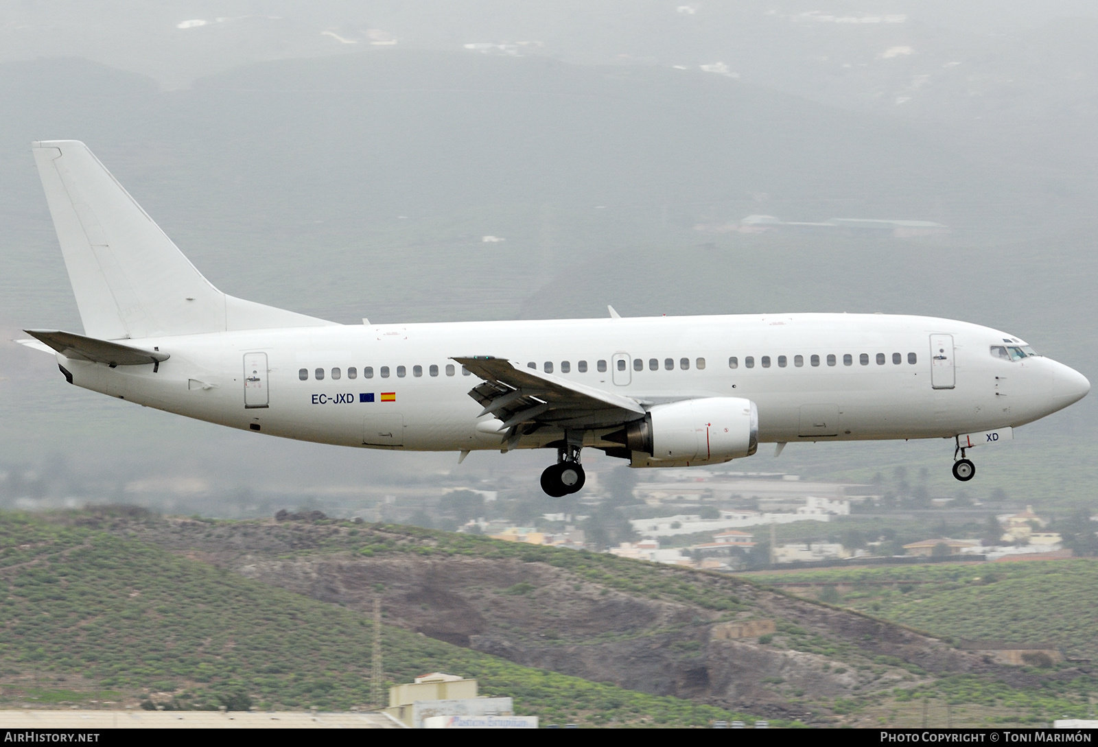 Aircraft Photo of EC-JXD | Boeing 737-33A | AirHistory.net #713448