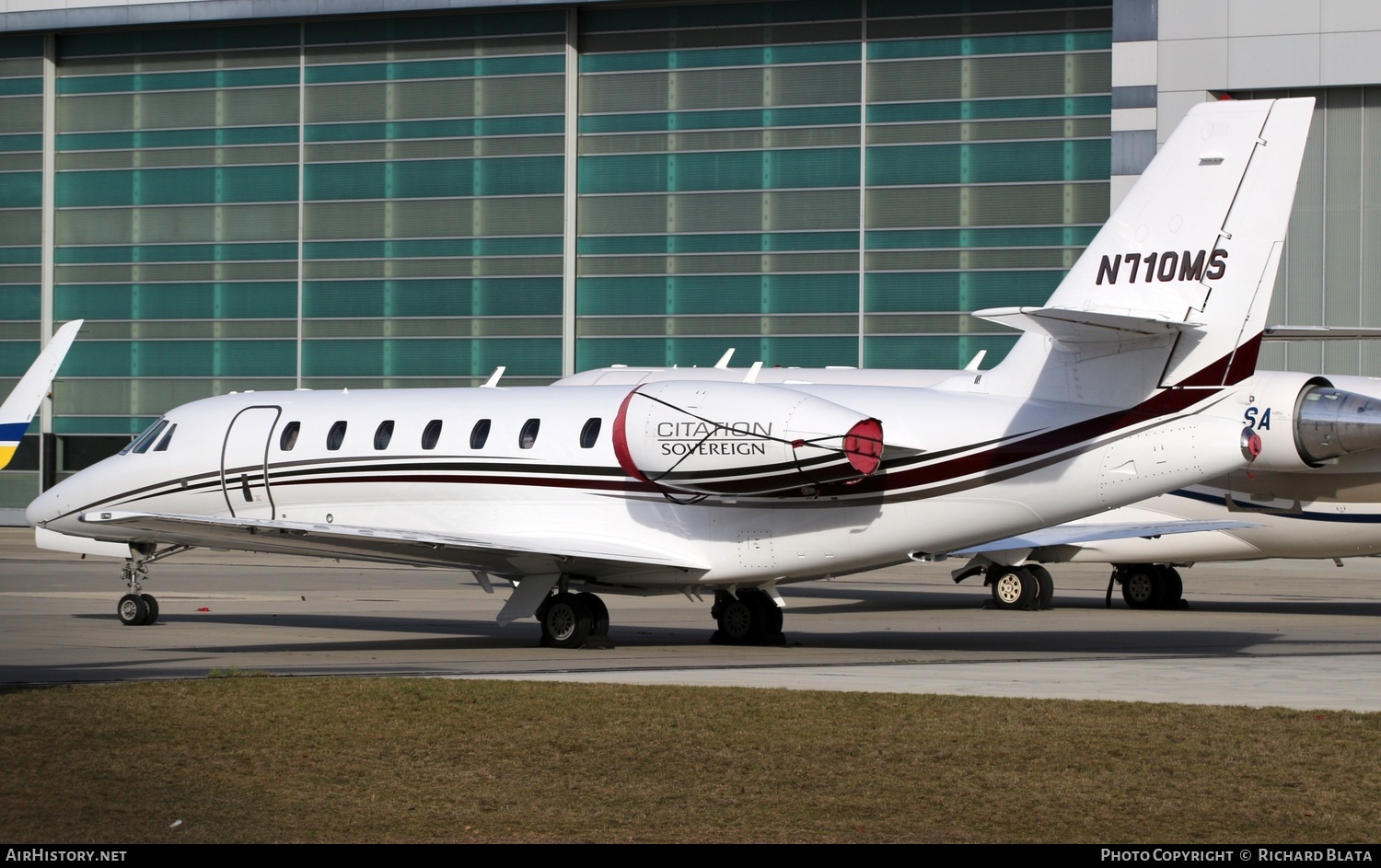 Aircraft Photo of N710MS | Cessna 680 Citation Sovereign | AirHistory.net #713490