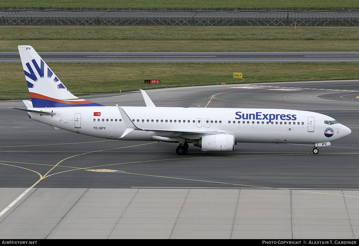 Aircraft Photo of TC-SPY | Boeing 737-8EH | SunExpress | AirHistory.net #713501