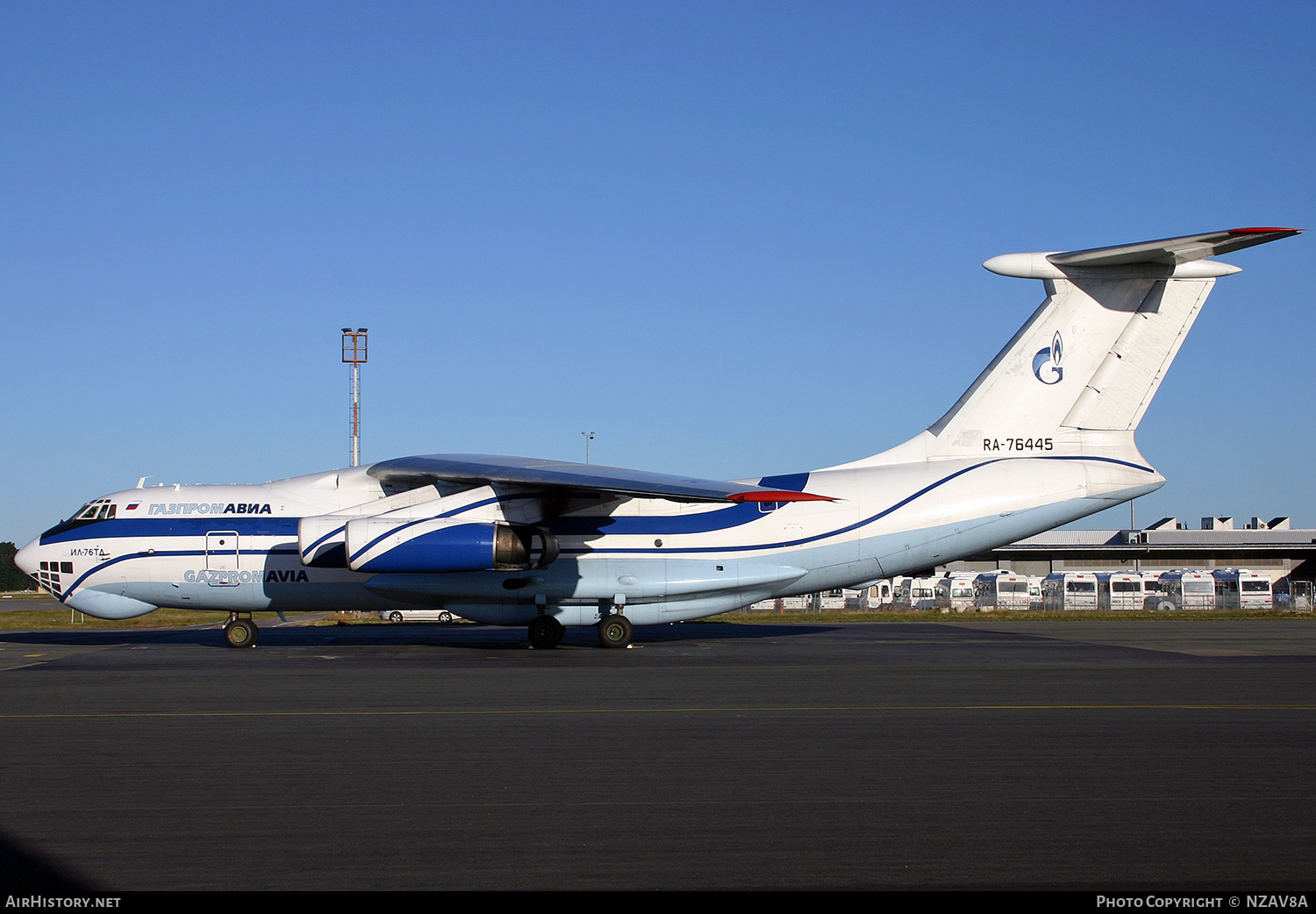 Aircraft Photo of RA-76445 | Ilyushin Il-76TD | Gazpromavia | AirHistory.net #713514